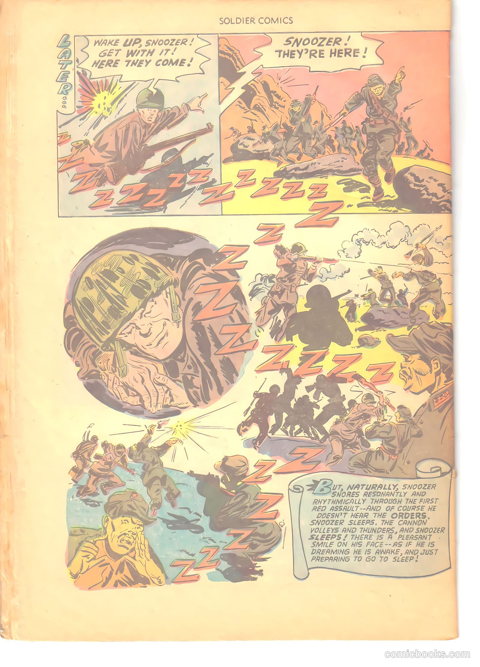 Soldier Comics #6 (1952) — page 32 of 36