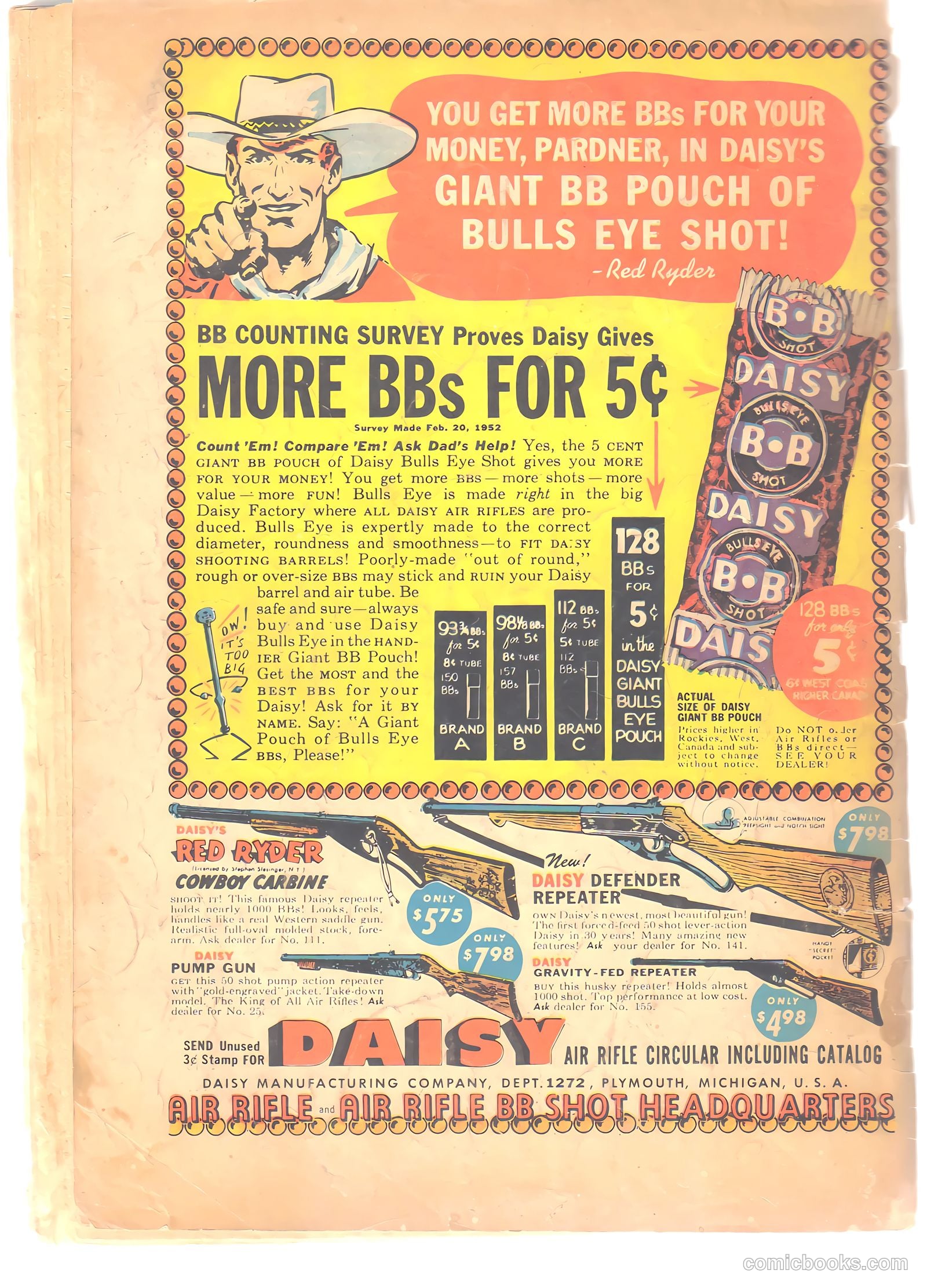 Soldier Comics #6 (1952) — page 36 of 36