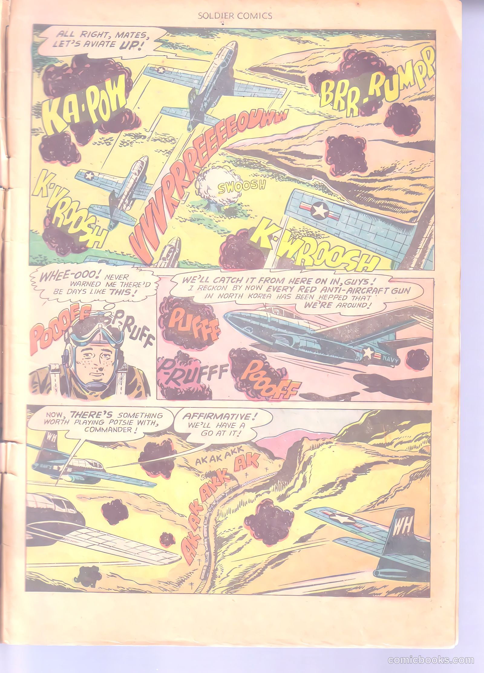 Soldier Comics #6 (1952) — page 7 of 36