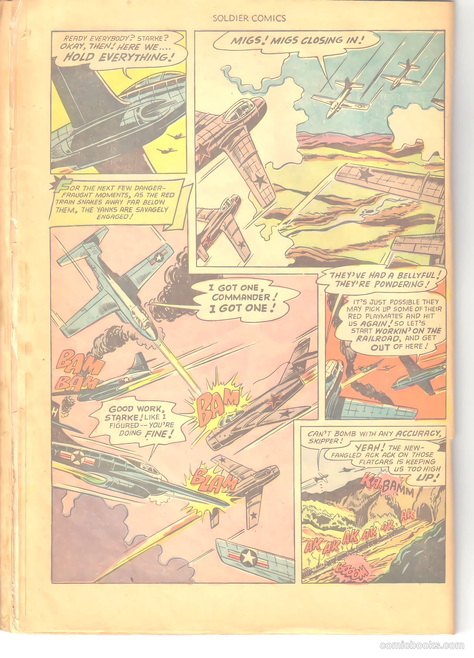 Soldier Comics #6 (1952) — page 8 of 36