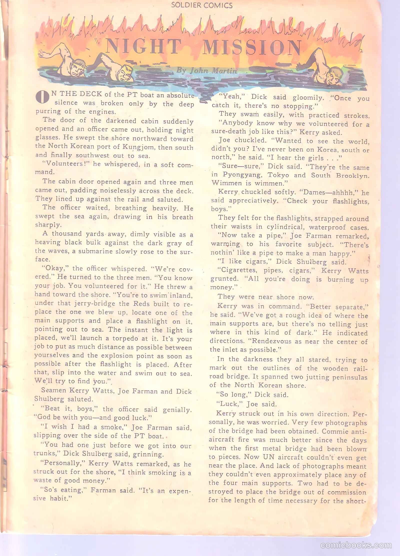 Soldier Comics #6 (1952) — page 15 of 36