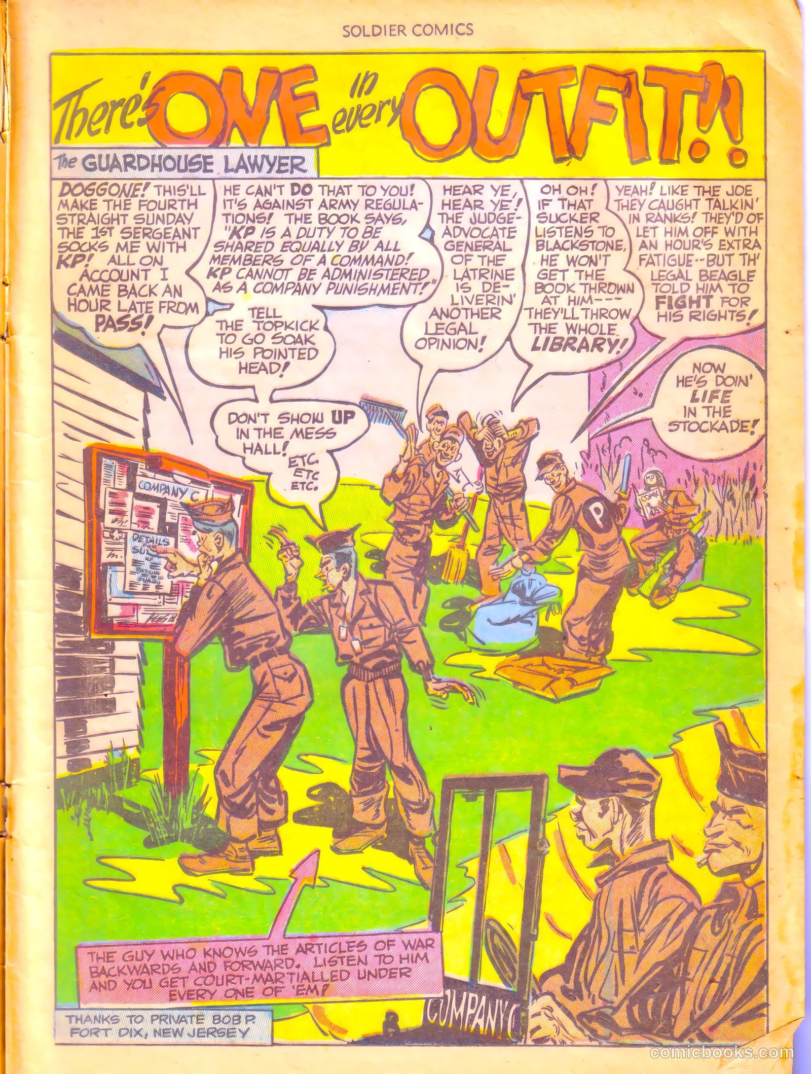 Soldier Comics #6 (1952) — page 17 of 36