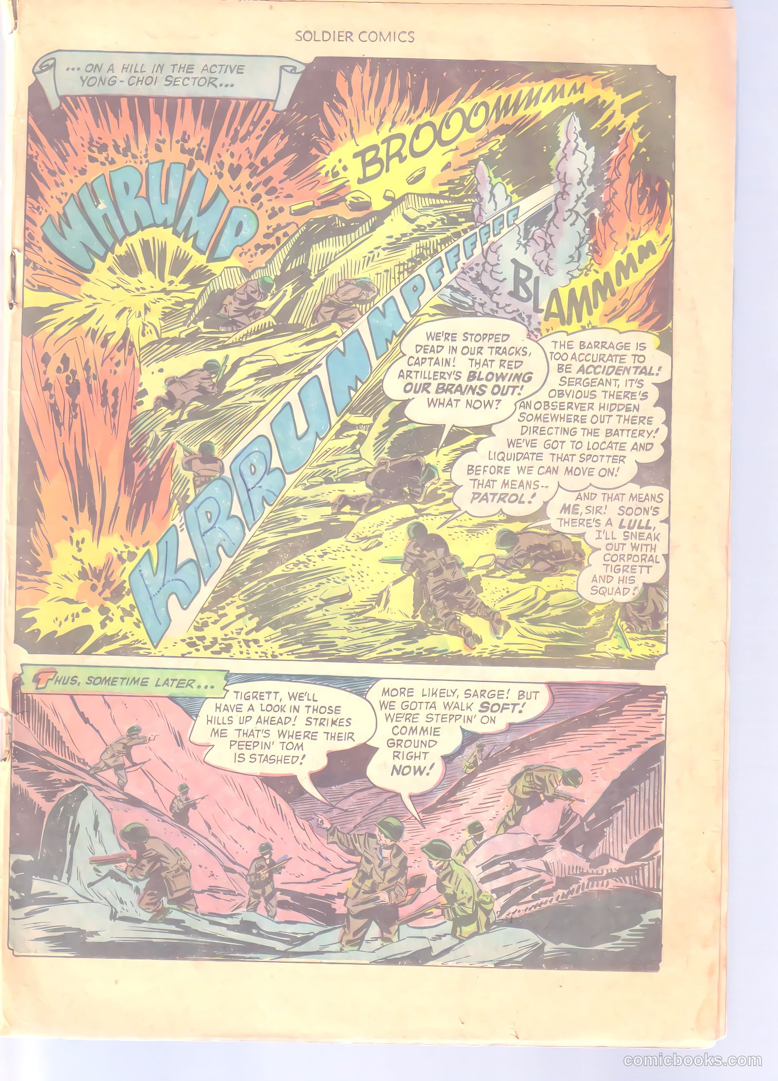 Soldier Comics #6 (1952) — page 19 of 36