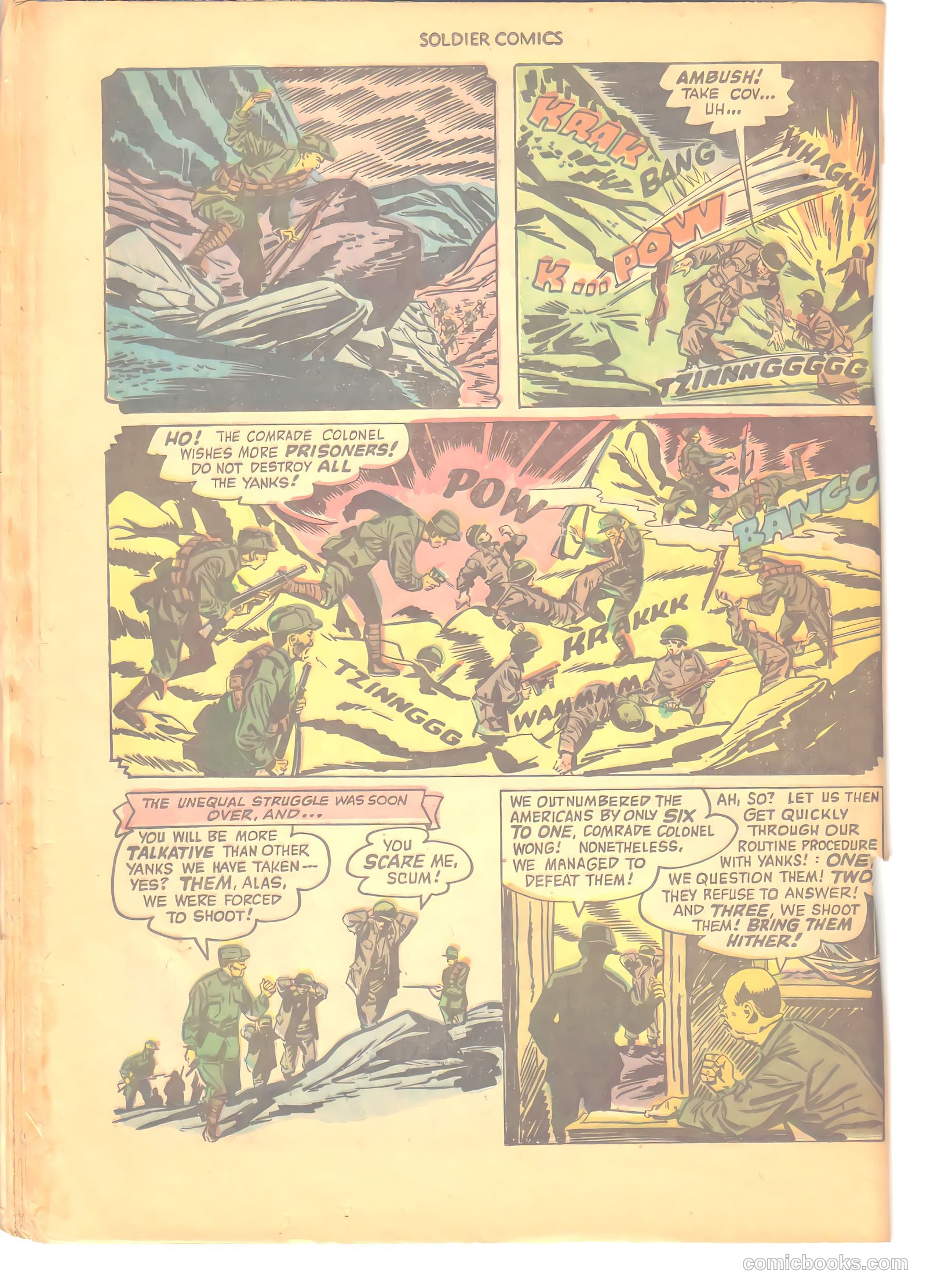 Soldier Comics #6 (1952) — page 20 of 36