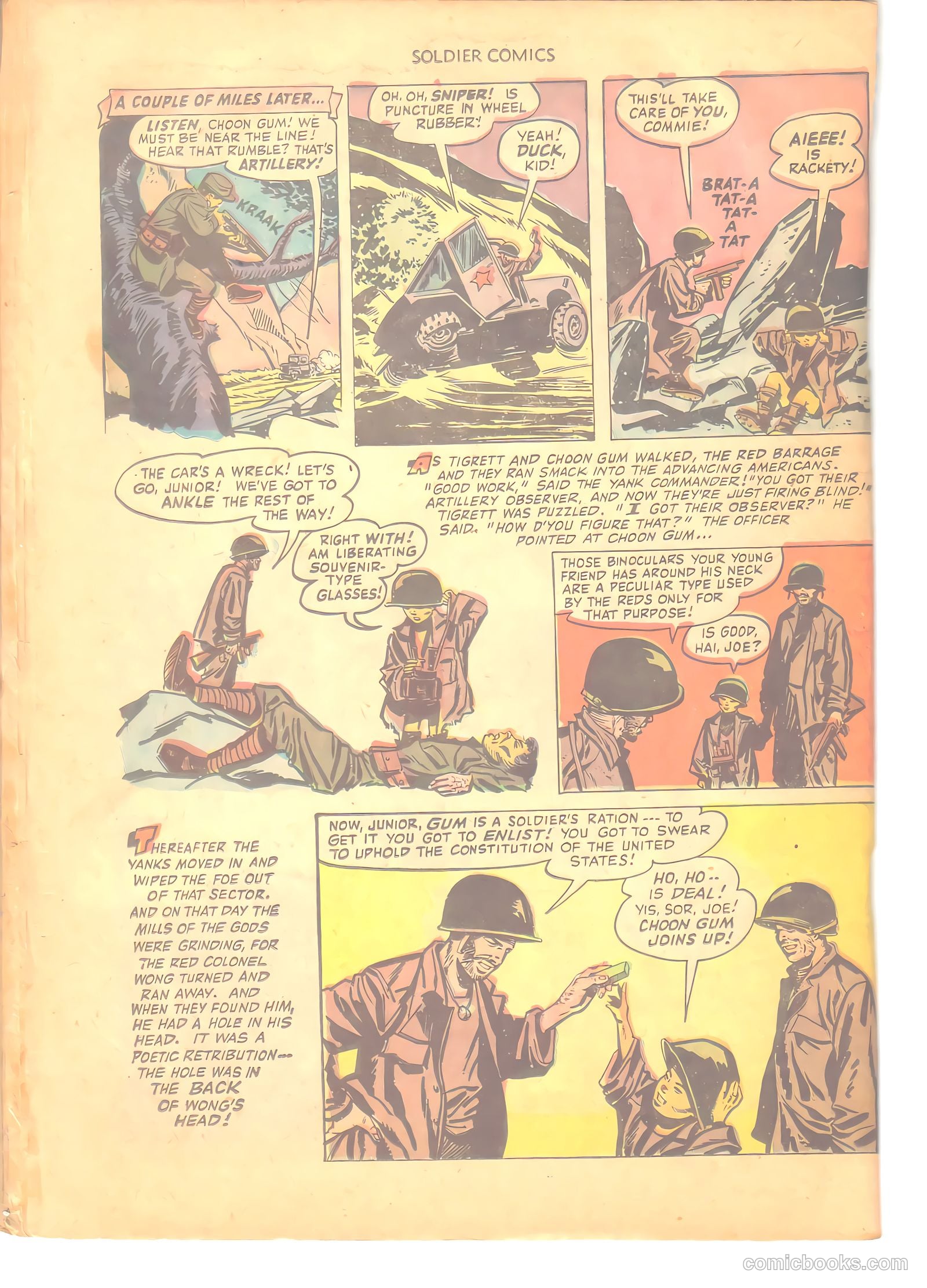 Soldier Comics #6 (1952) — page 26 of 36