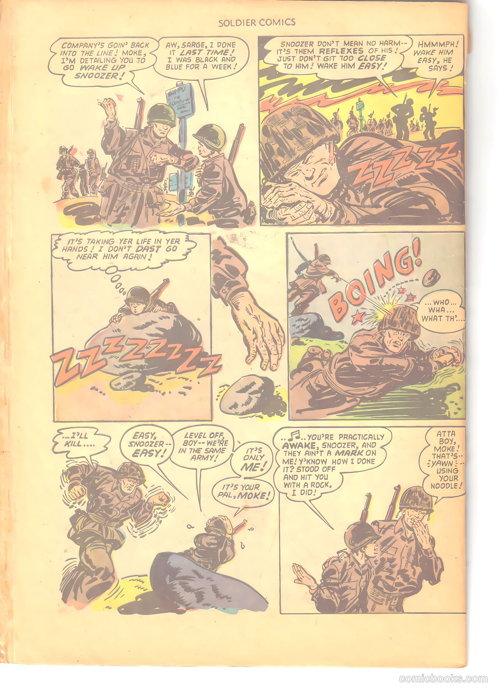 Soldier Comics #6 (1952) — page 28 of 36