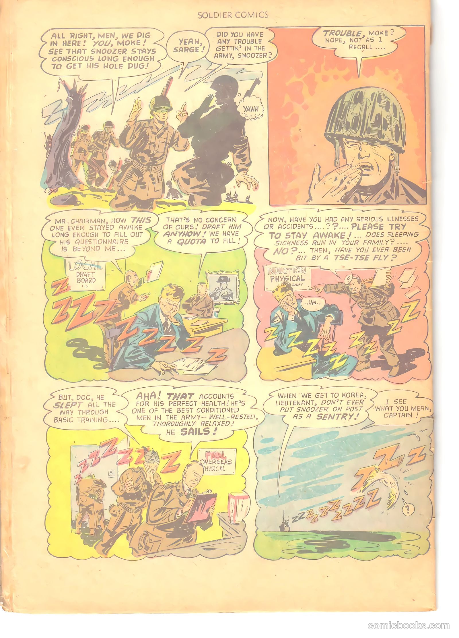 Soldier Comics #6 (1952) — page 30 of 36