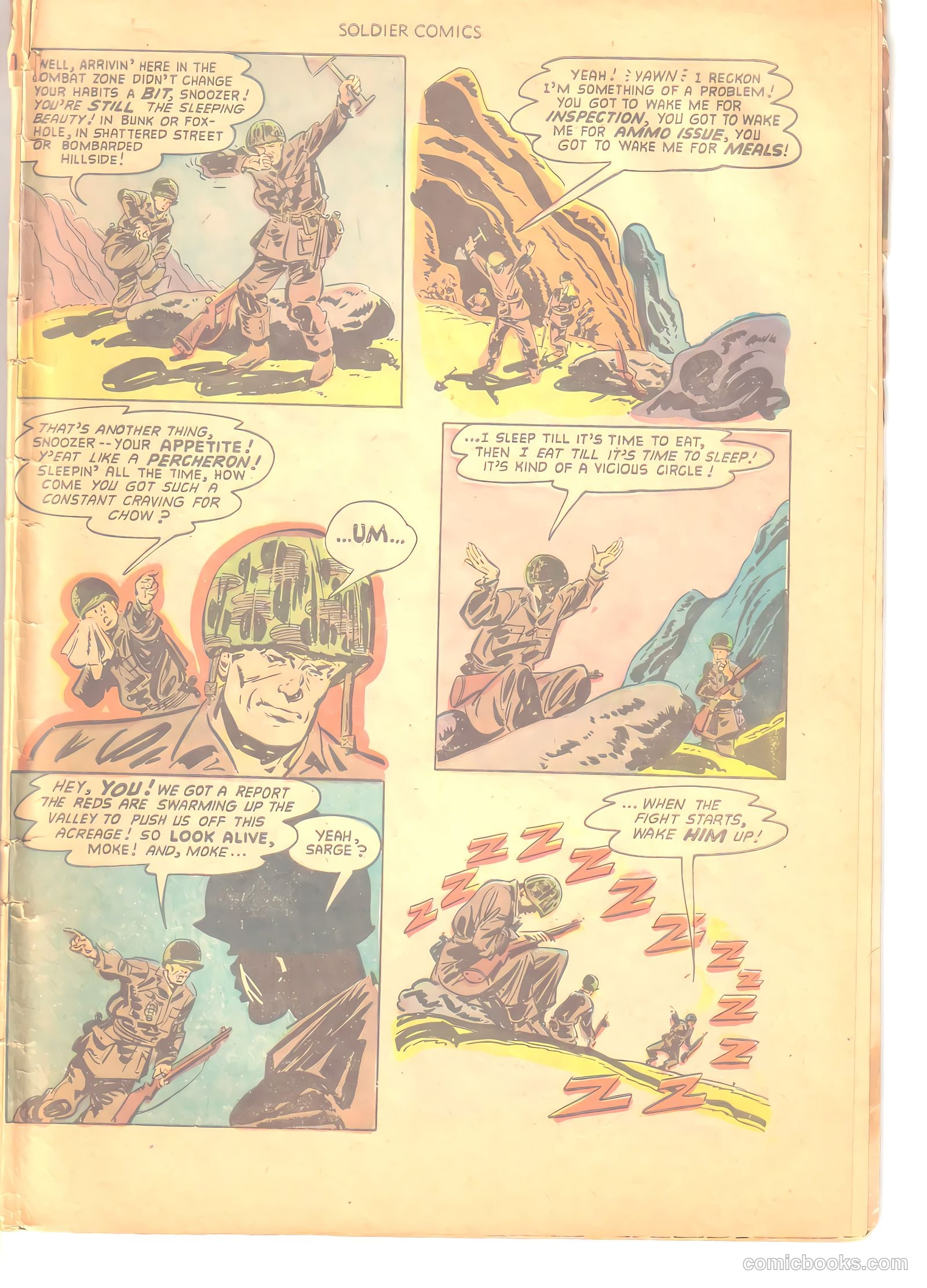 Soldier Comics #6 (1952) — page 31 of 36