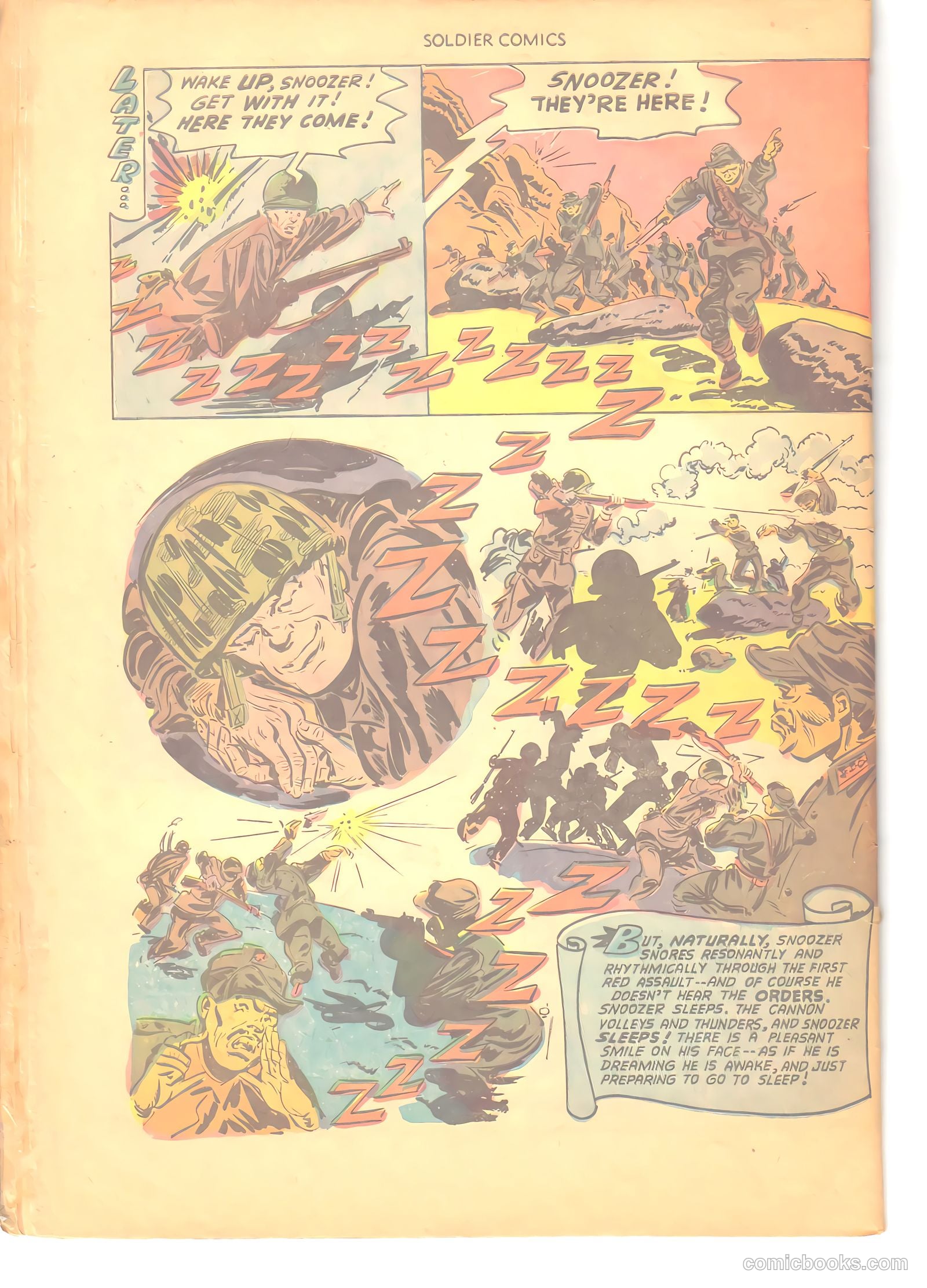 Soldier Comics #6 (1952) — page 32 of 36