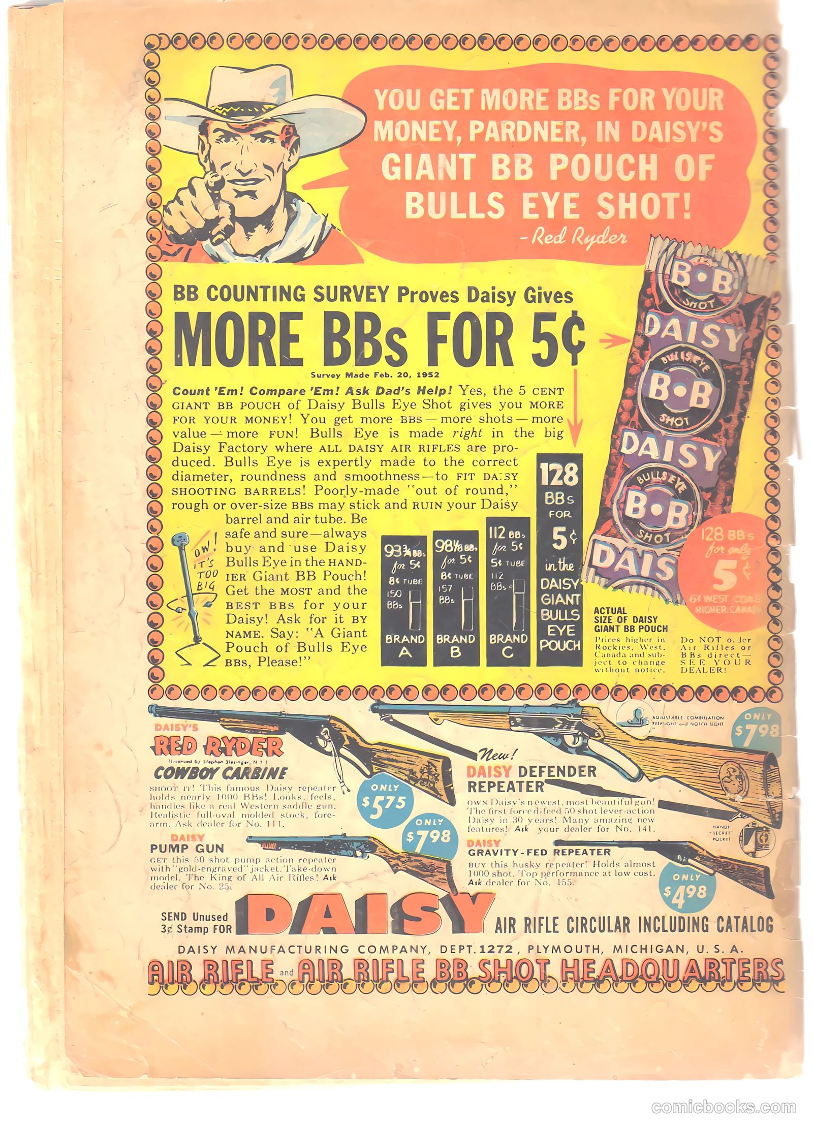 Soldier Comics #6 (1952) — page 36 of 36