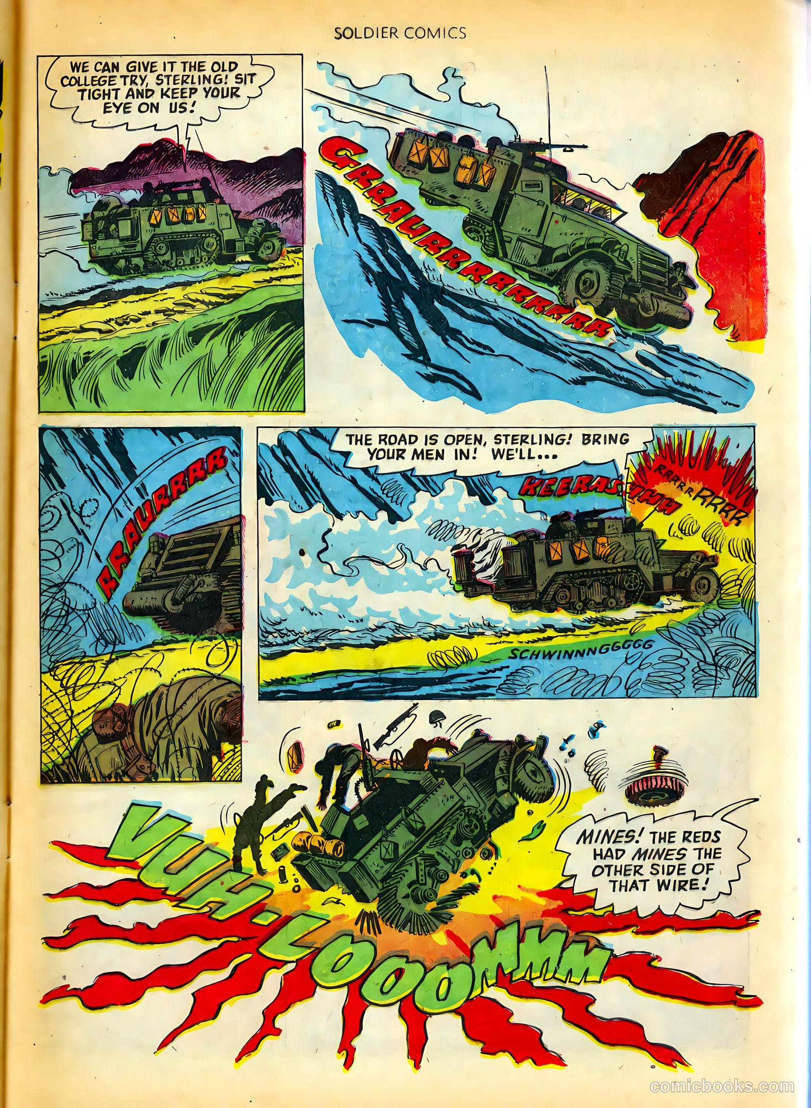 Soldier Comics #7 (1953) — page 9 of 36