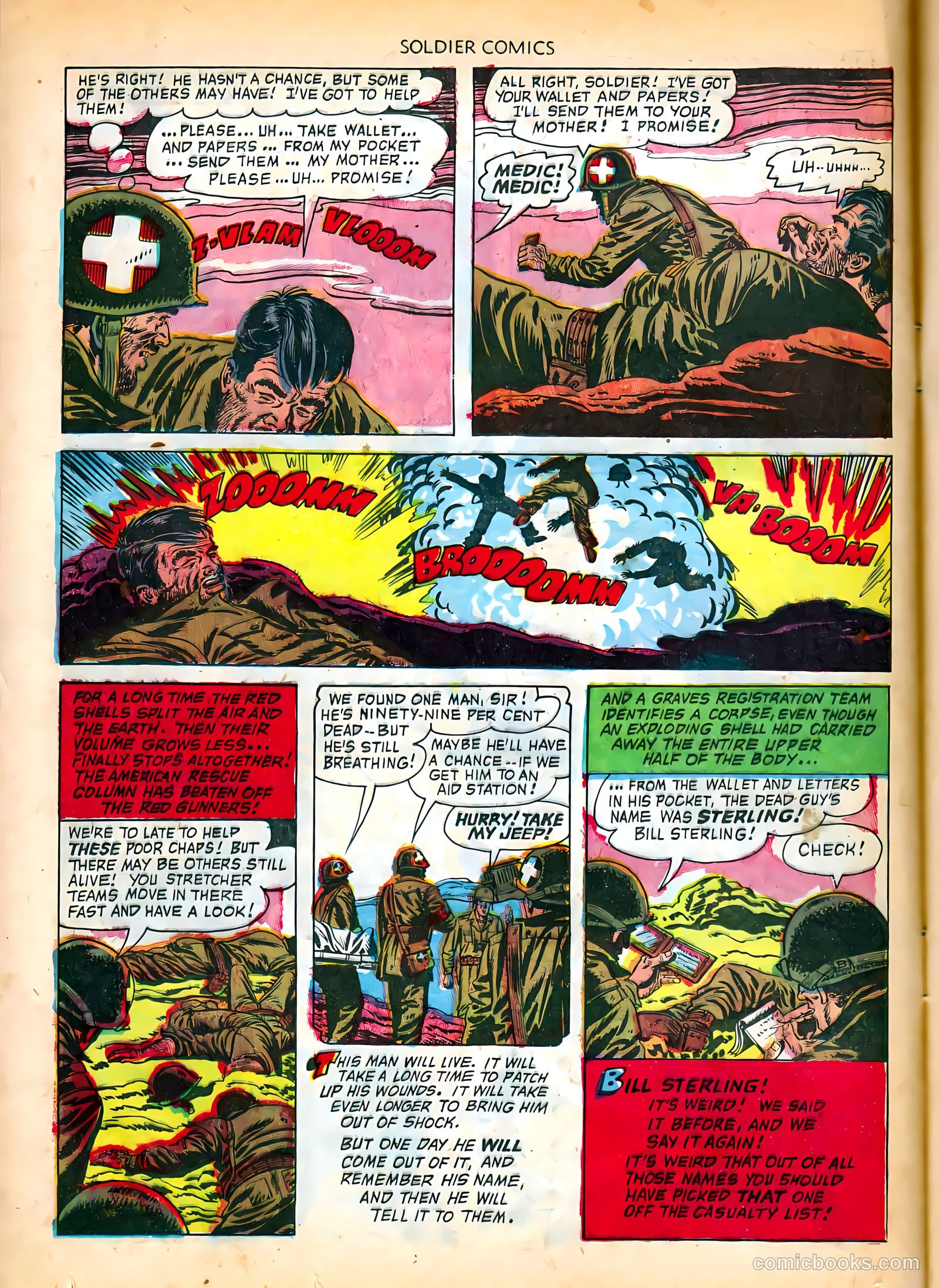 Soldier Comics #7 (1953) — page 12 of 36