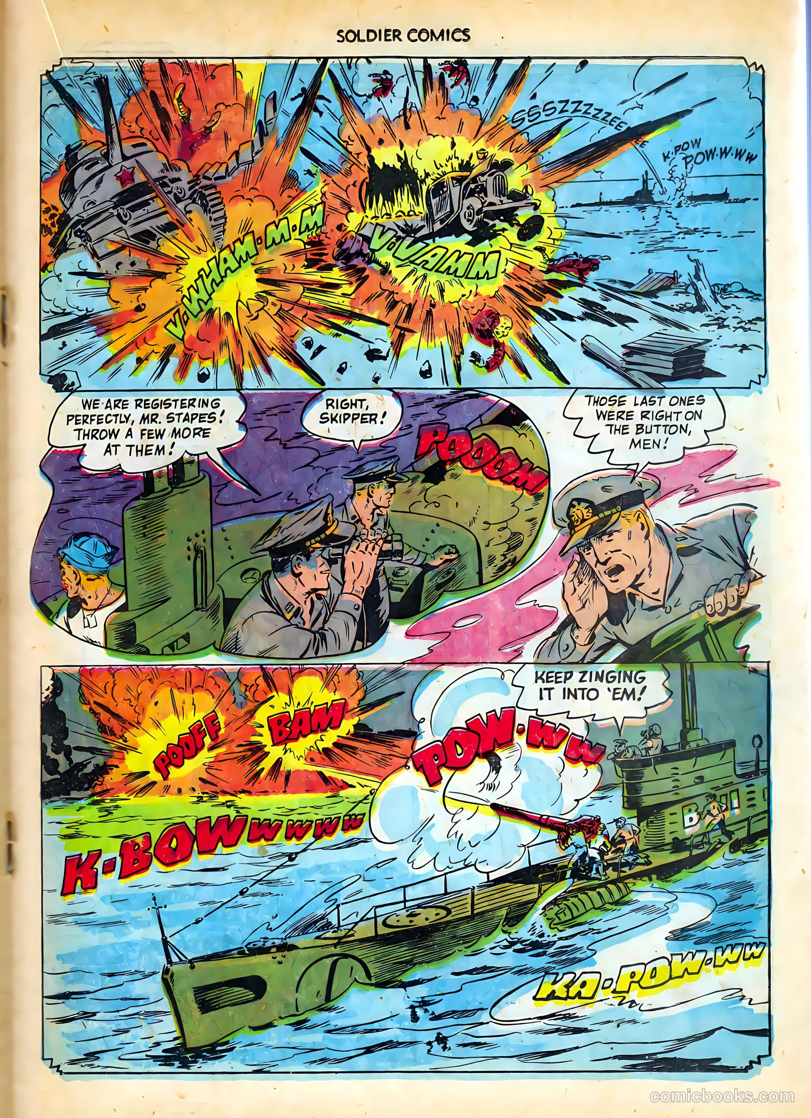 Soldier Comics #7 (1953) — page 19 of 36