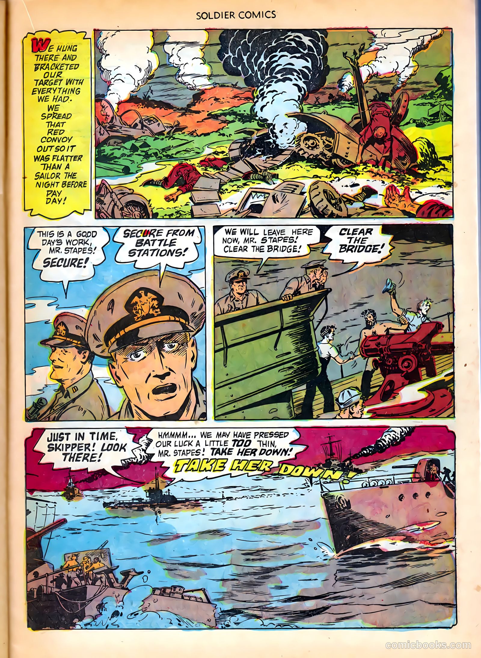 Soldier Comics #7 (1953) — page 21 of 36