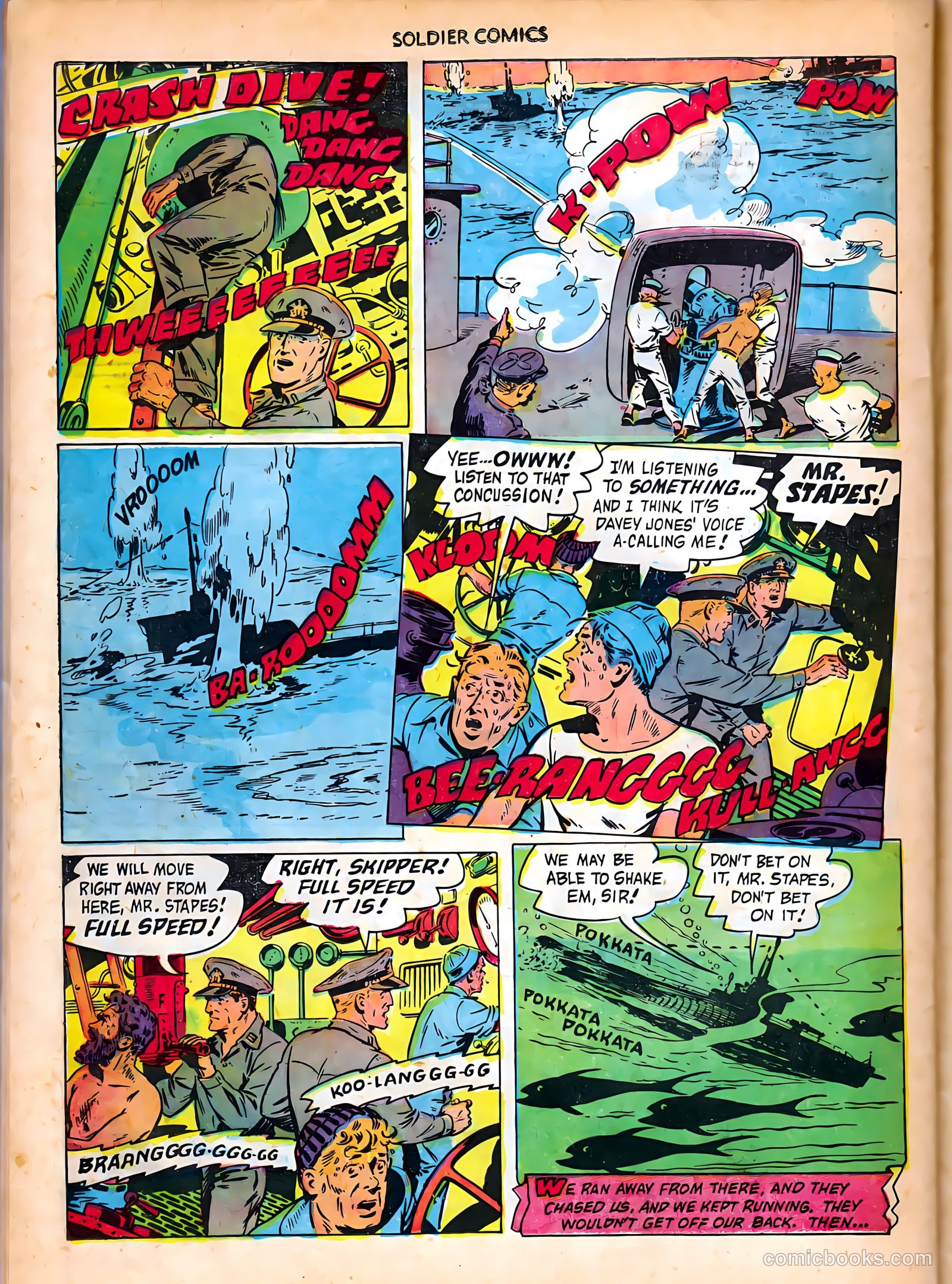 Soldier Comics #7 (1953) — page 22 of 36