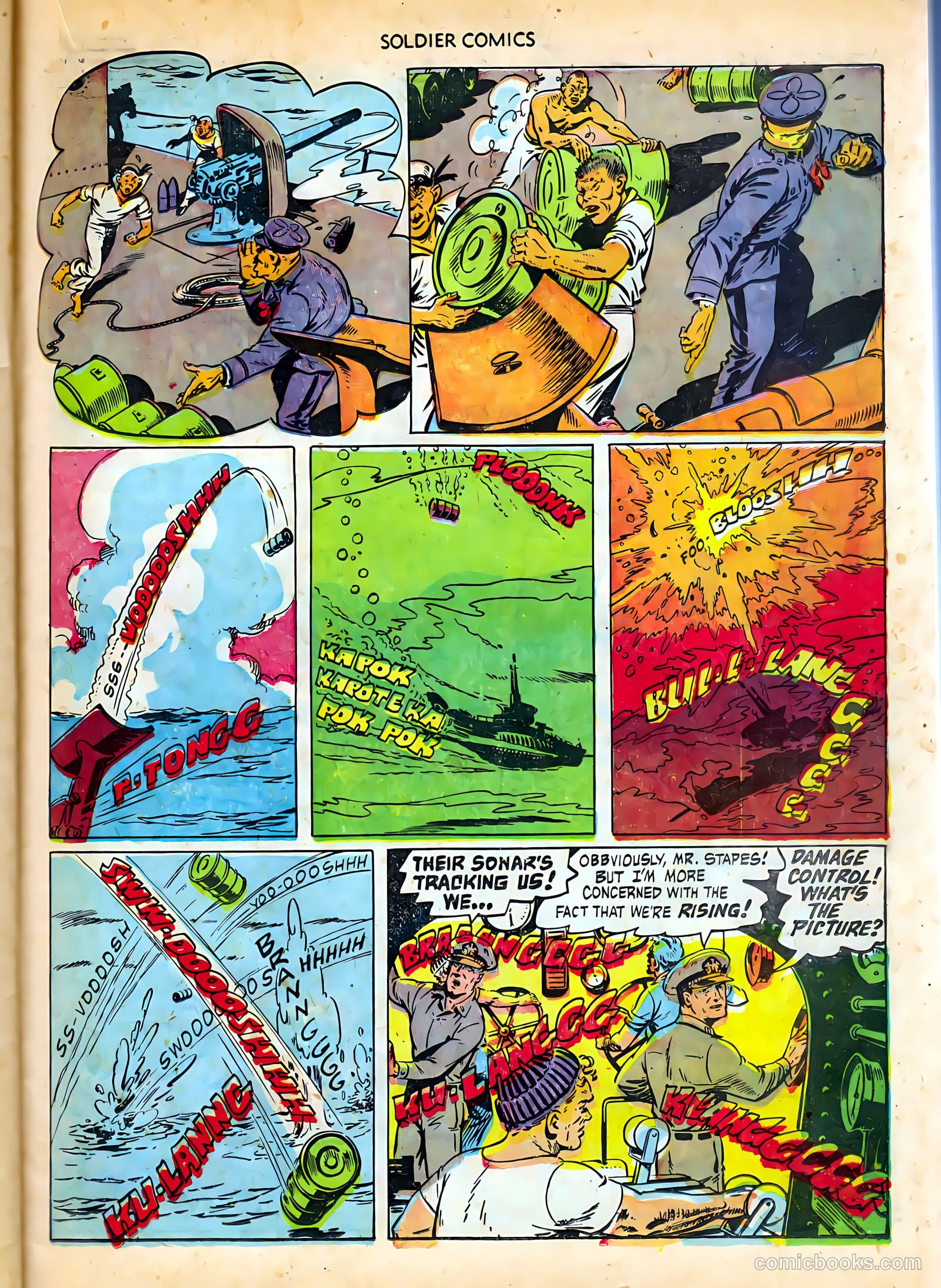 Soldier Comics #7 (1953) — page 23 of 36