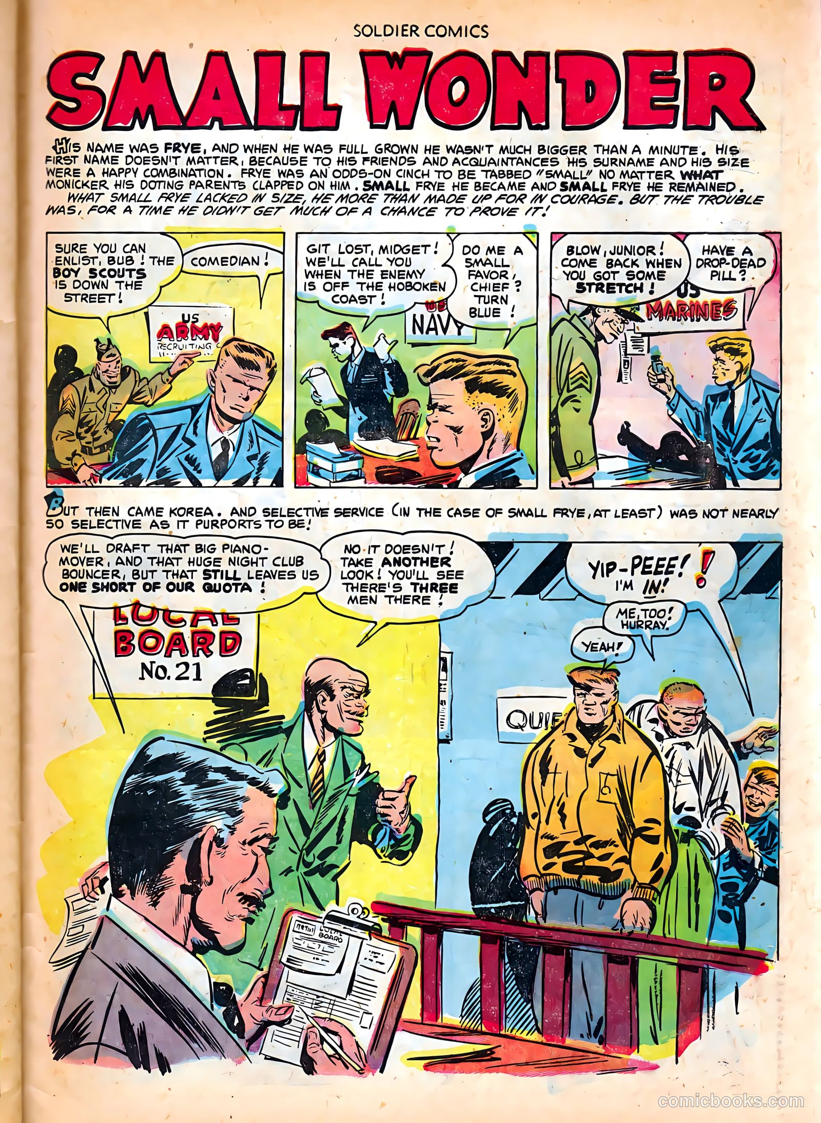 Soldier Comics #7 (1953) — page 27 of 36