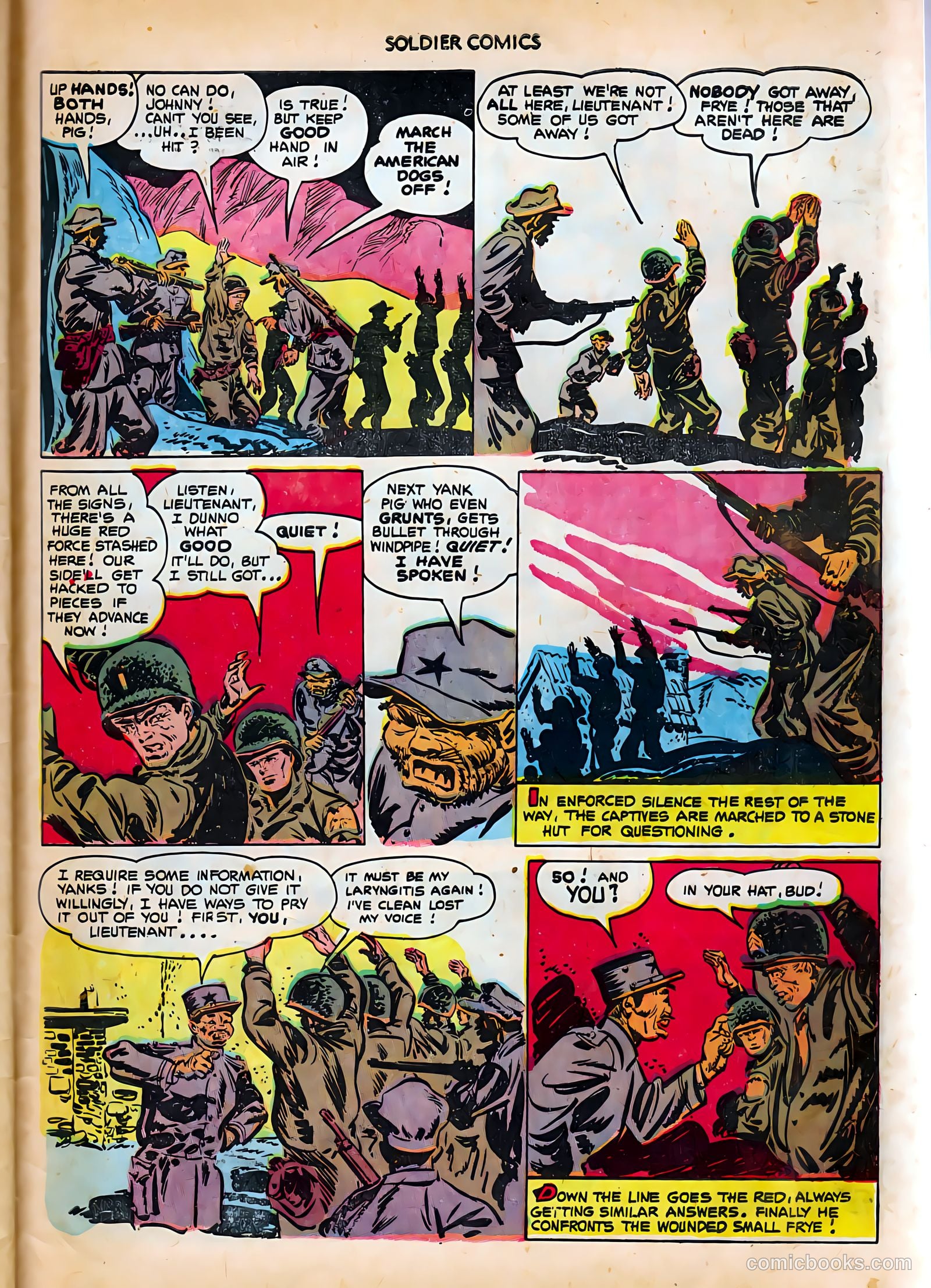 Soldier Comics #7 (1953) — page 31 of 36