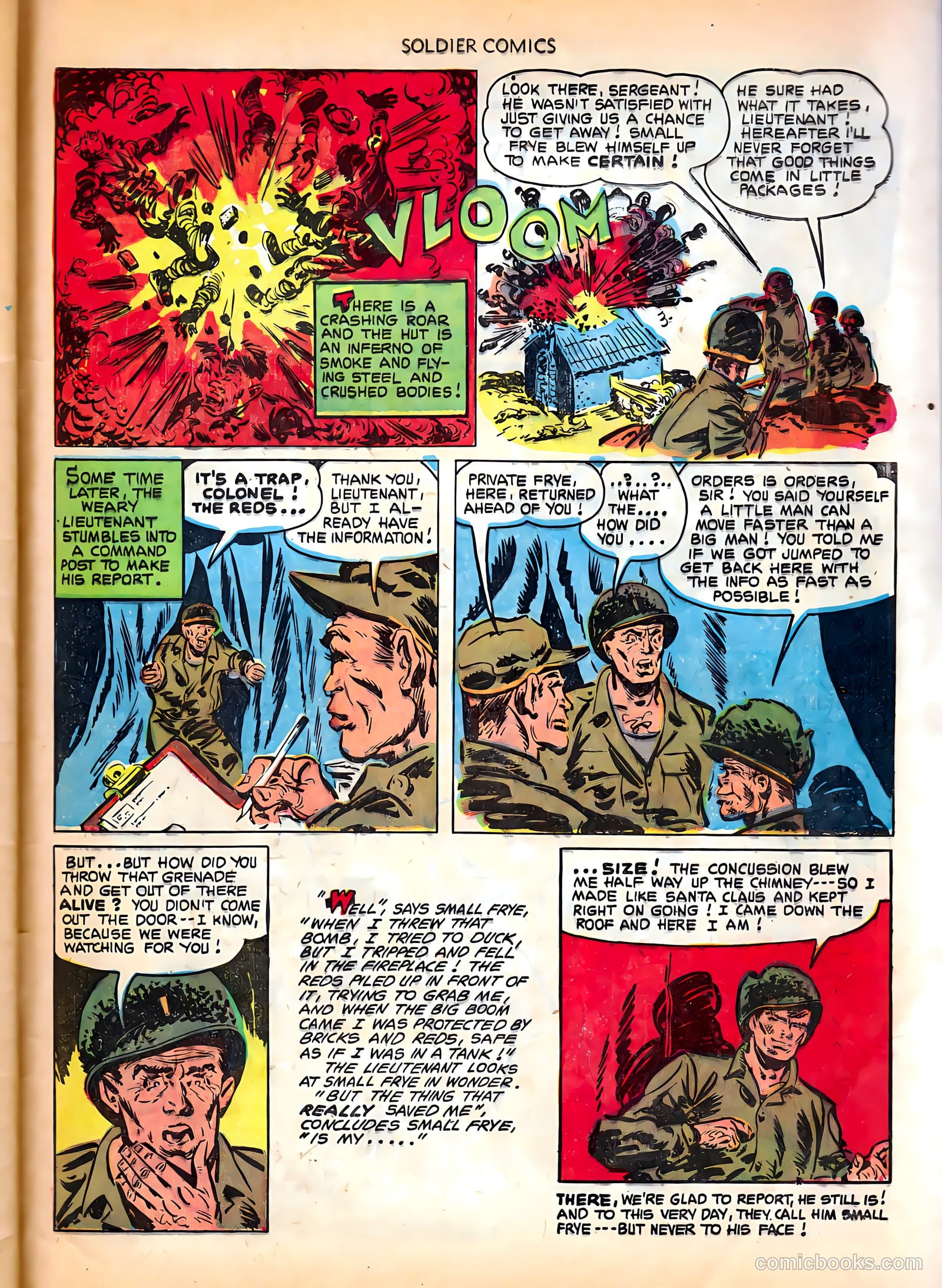 Soldier Comics #7 (1953) — page 33 of 36