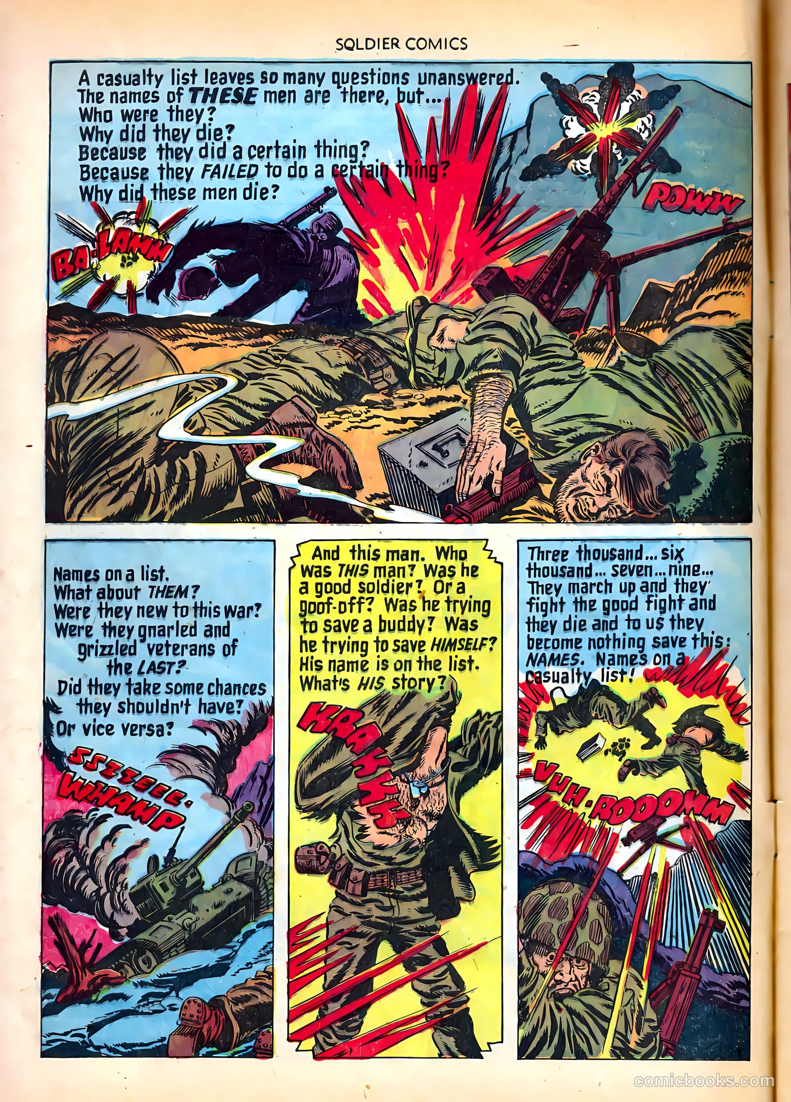 Soldier Comics #7 (1953) — page 4 of 36