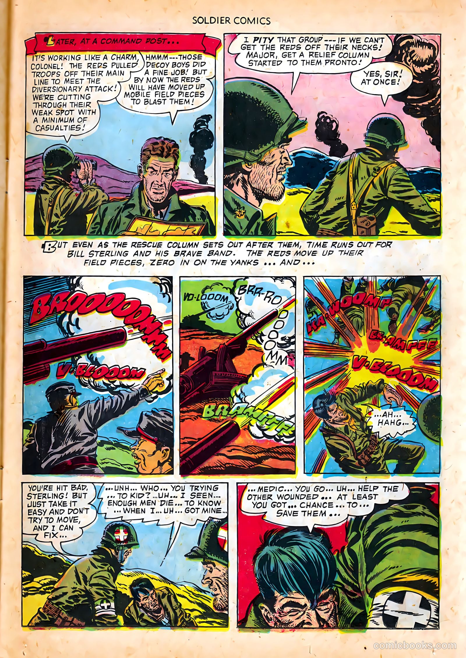 Soldier Comics #7 (1953) — page 11 of 36