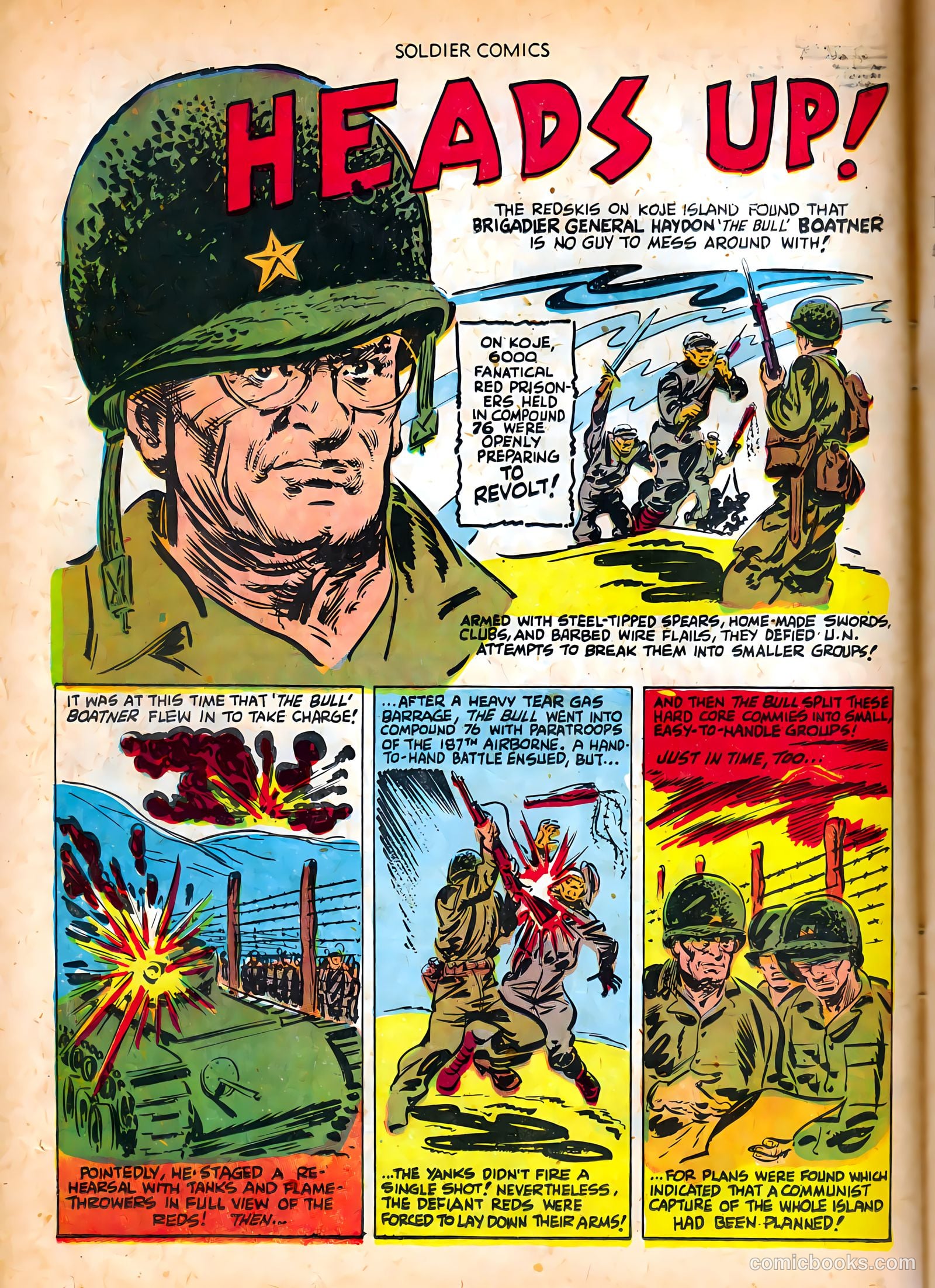 Soldier Comics #7 (1953) — page 14 of 36