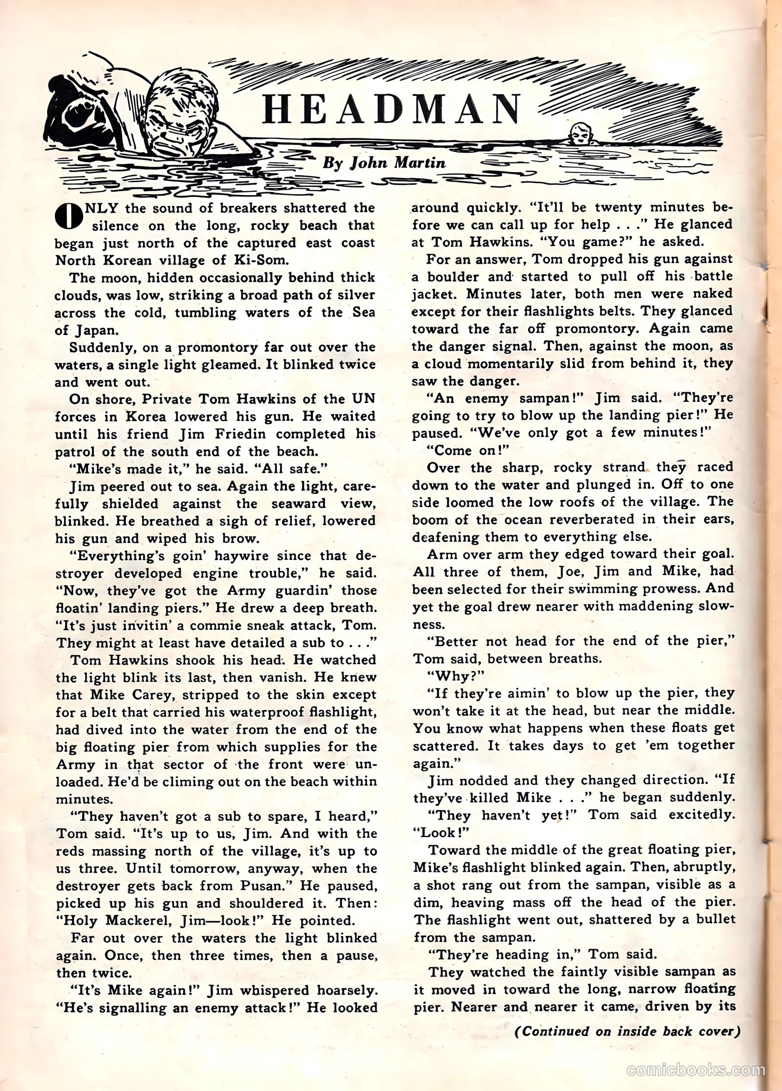 Soldier Comics #8 (1953) — page 2 of 36