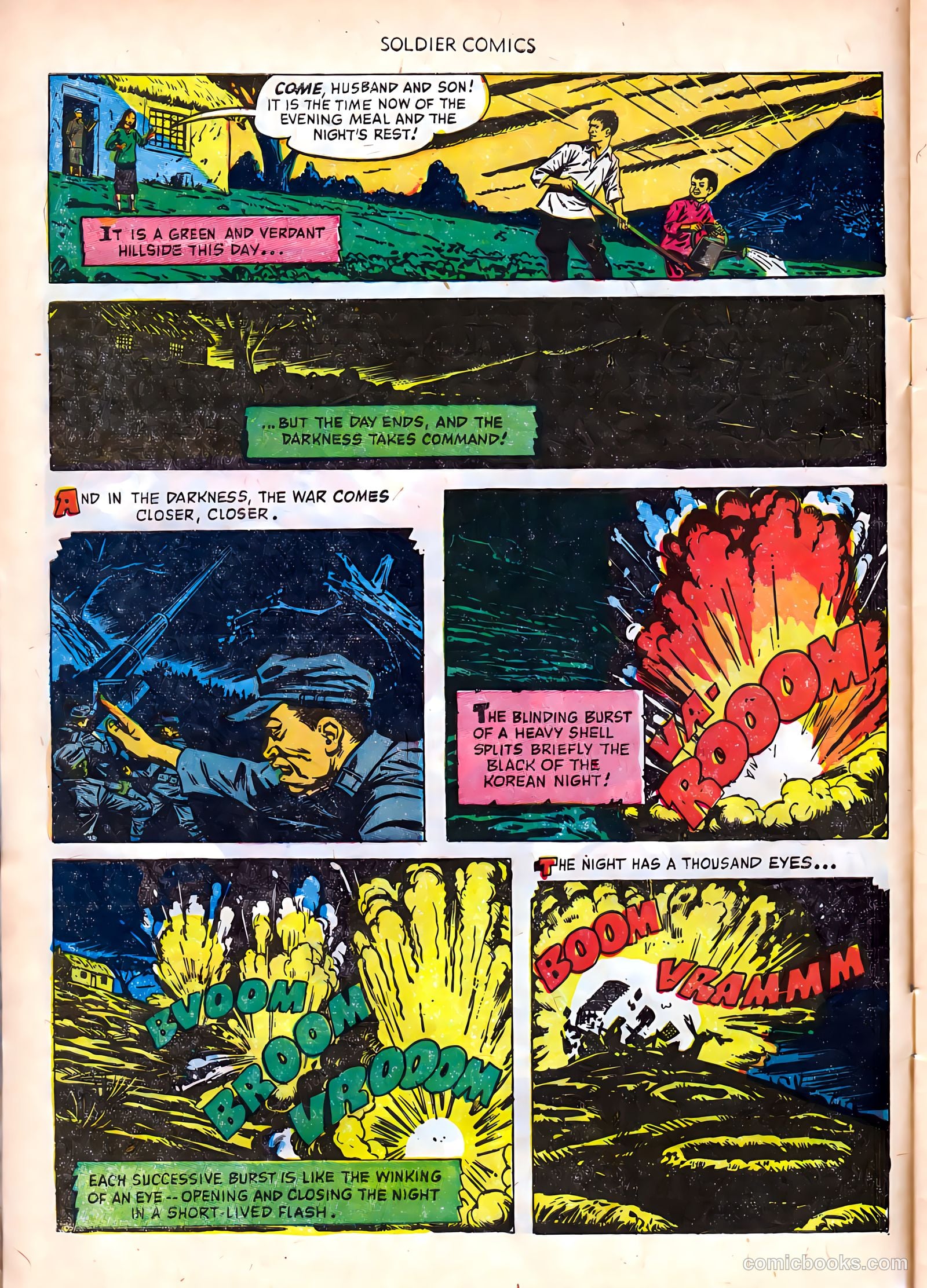 Soldier Comics #8 (1953) — page 4 of 36