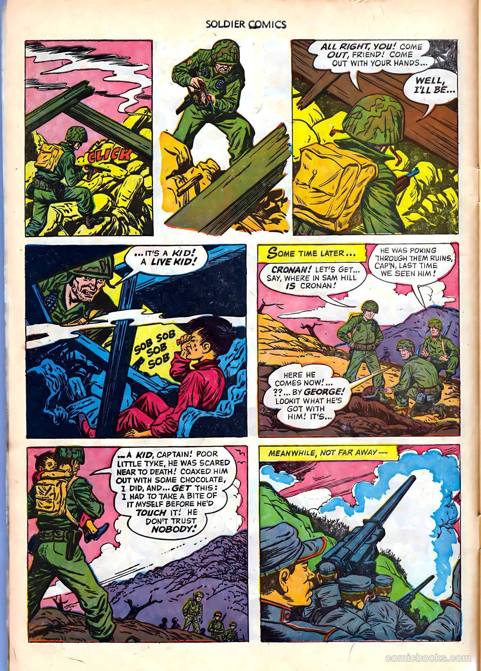 Soldier Comics #8 (1953) — page 6 of 36