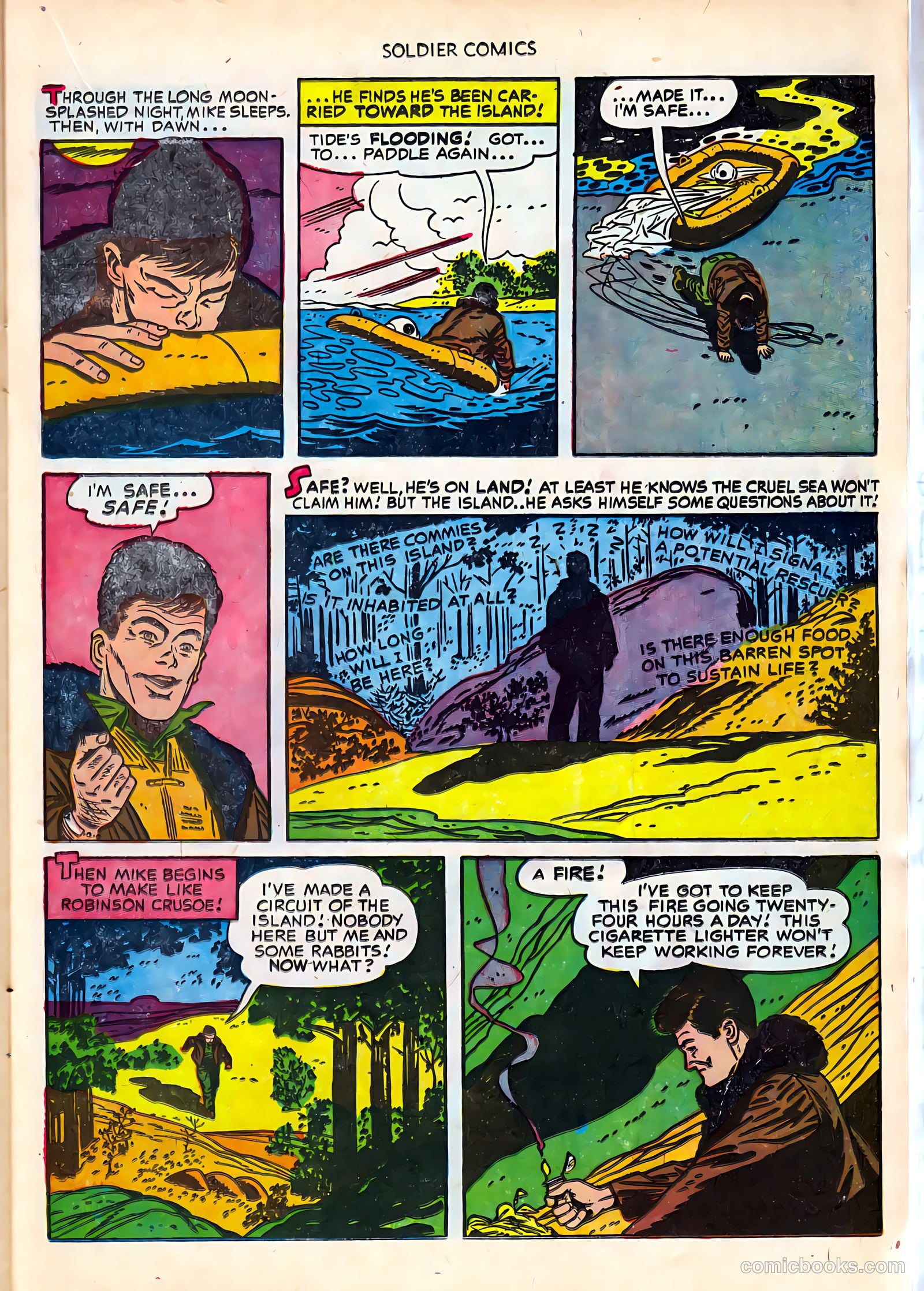 Soldier Comics #8 (1953) — page 15 of 36