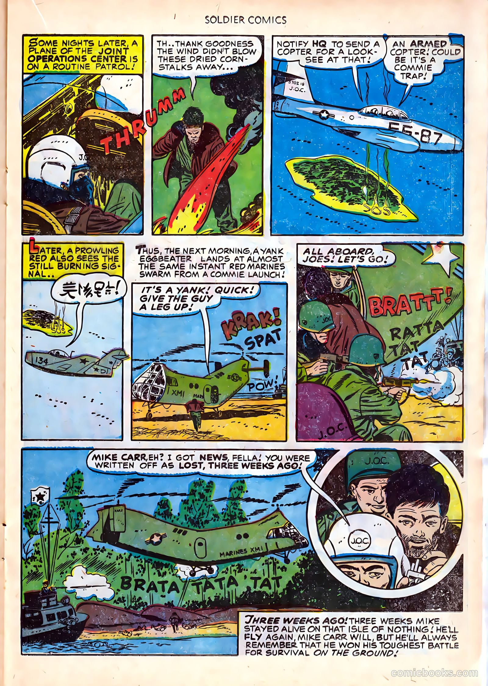 Soldier Comics #8 (1953) — page 17 of 36