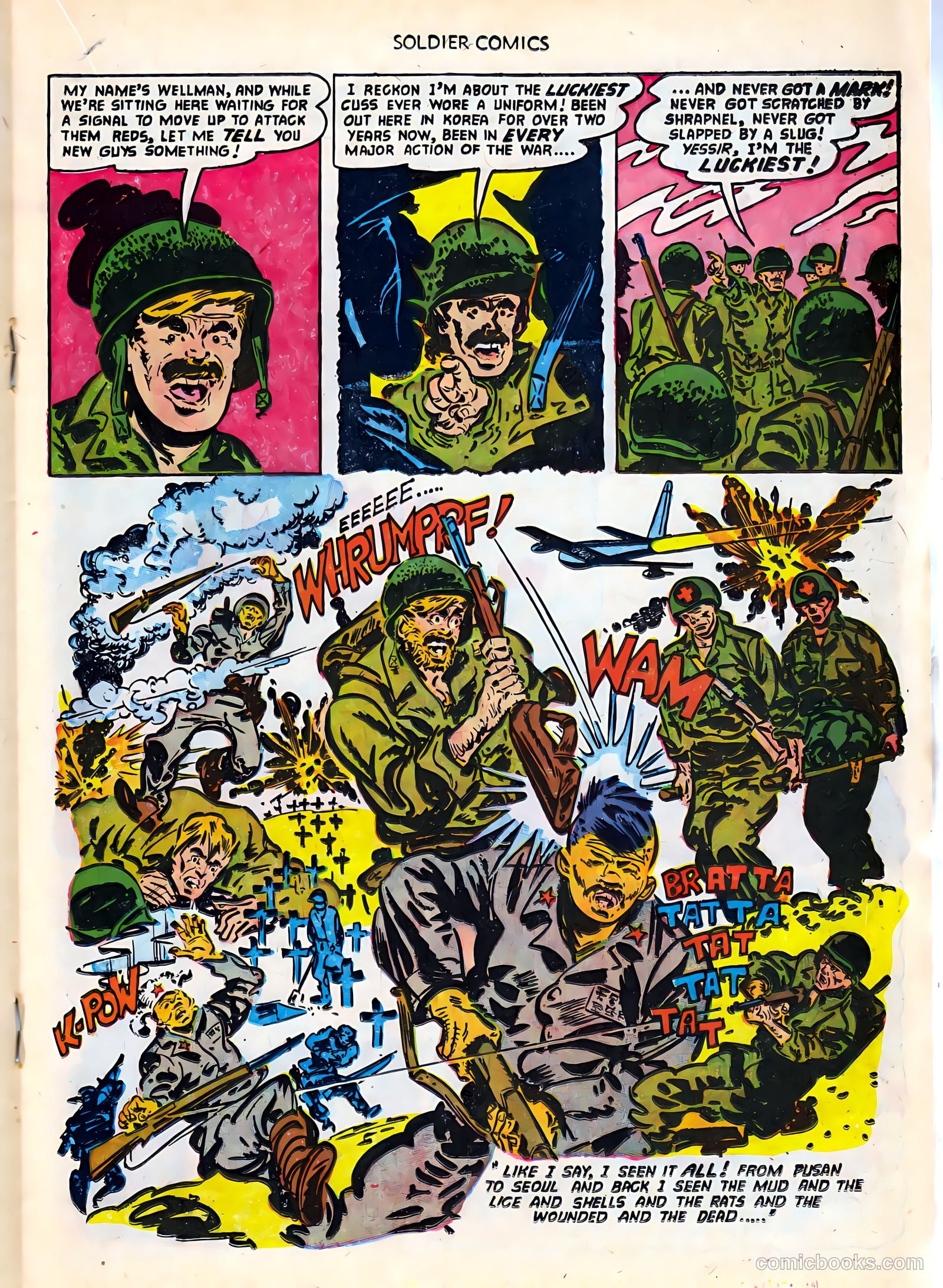 Soldier Comics #8 (1953) — page 19 of 36