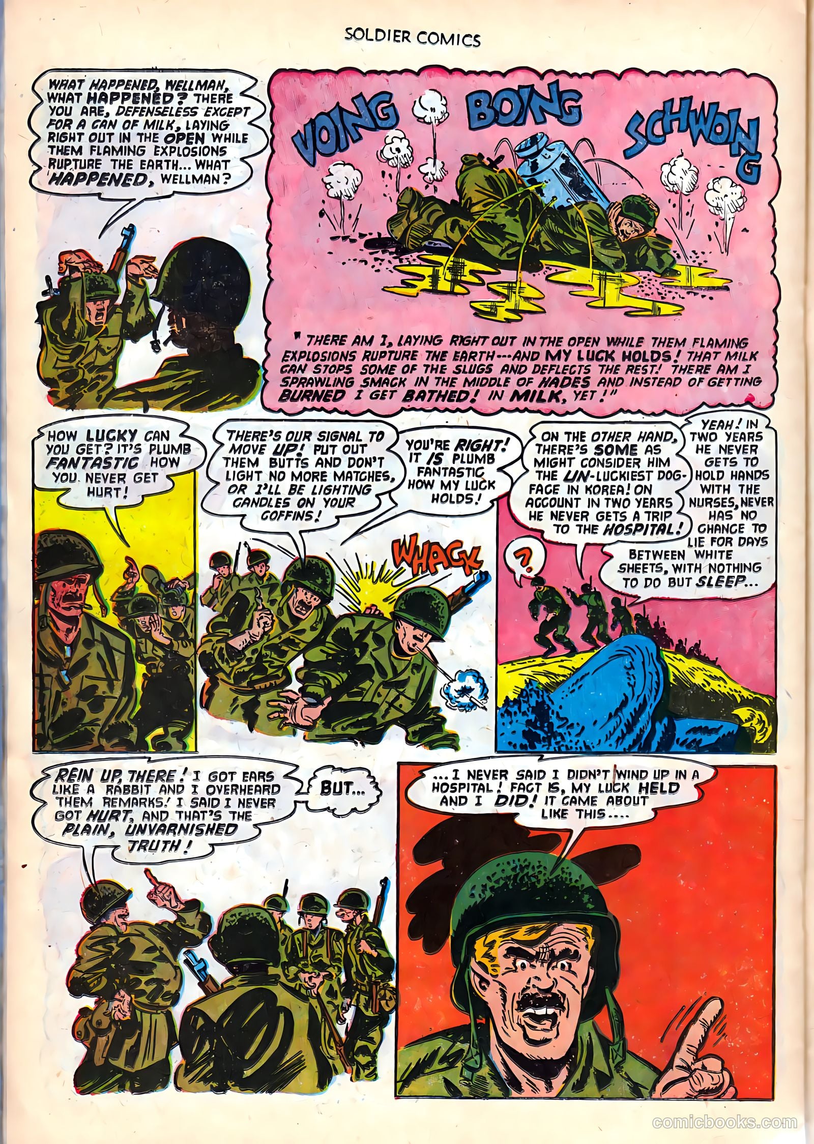 Soldier Comics #8 (1953) — page 22 of 36