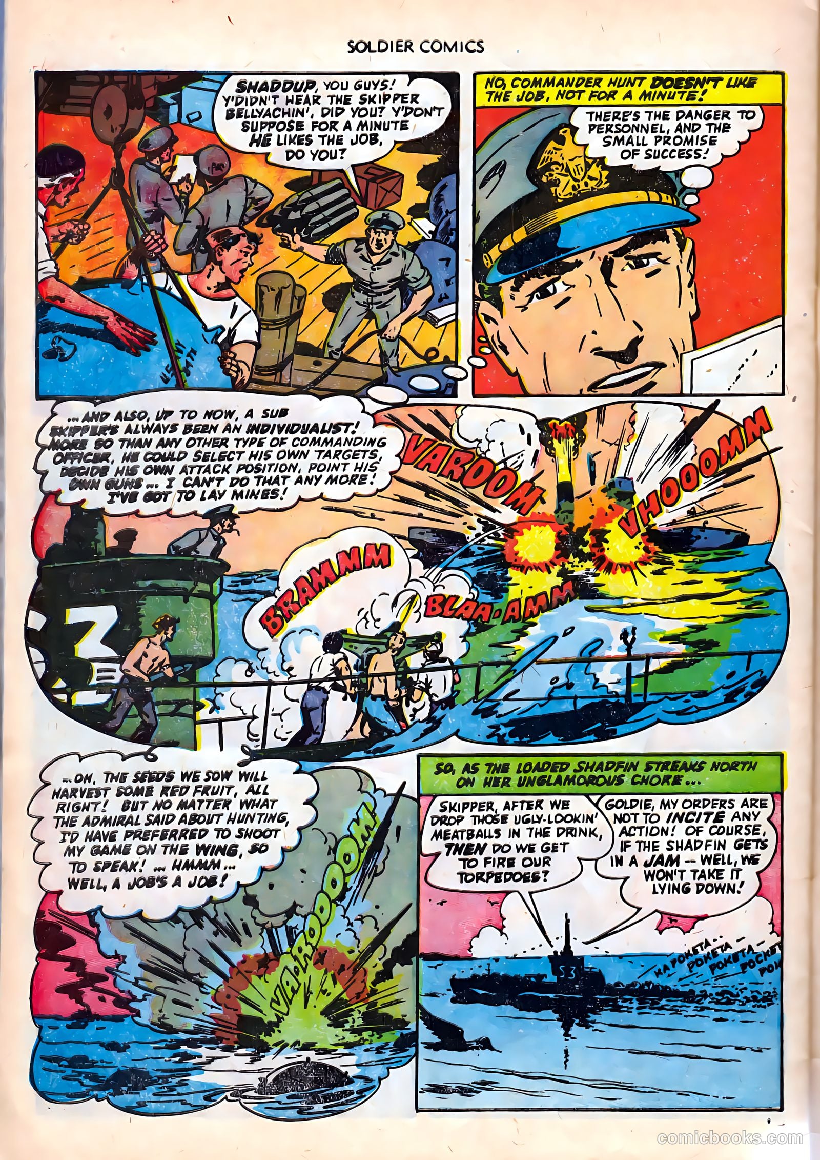 Soldier Comics #8 (1953) — page 28 of 36