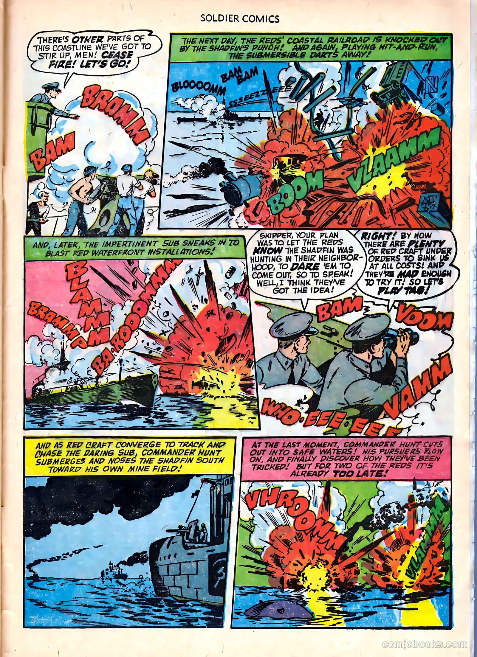 Soldier Comics #8 (1953) — page 33 of 36