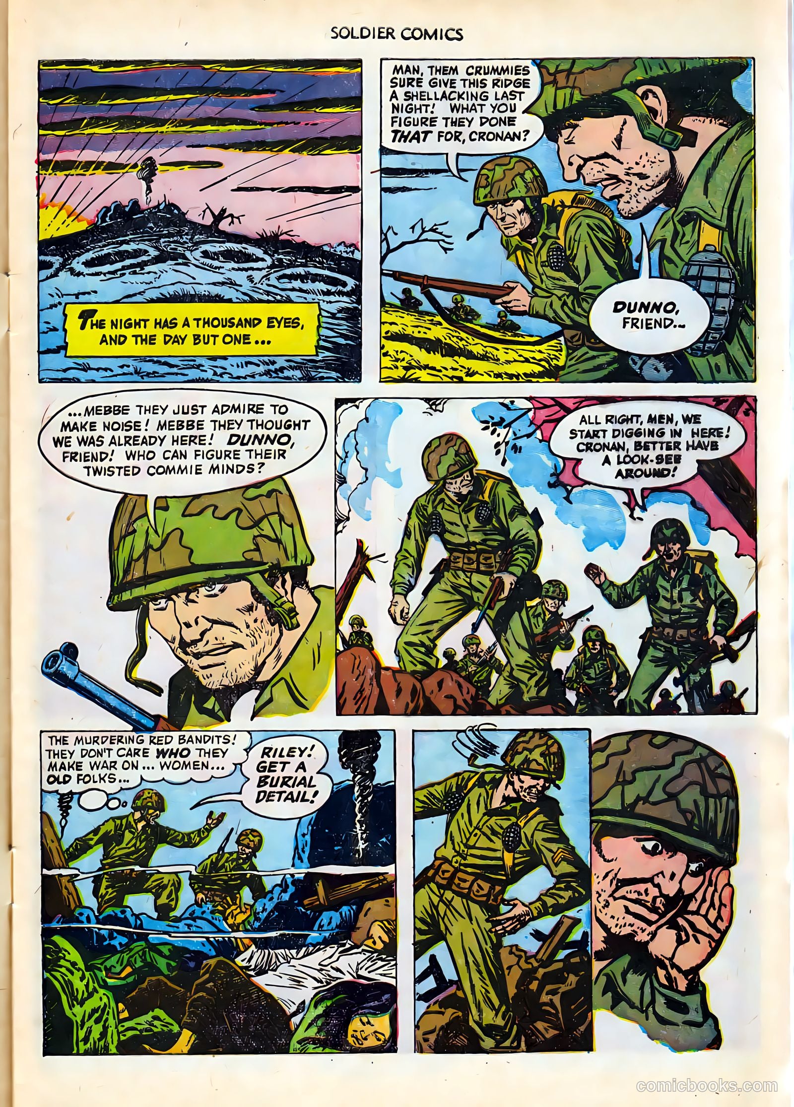Soldier Comics #8 (1953) — page 5 of 36