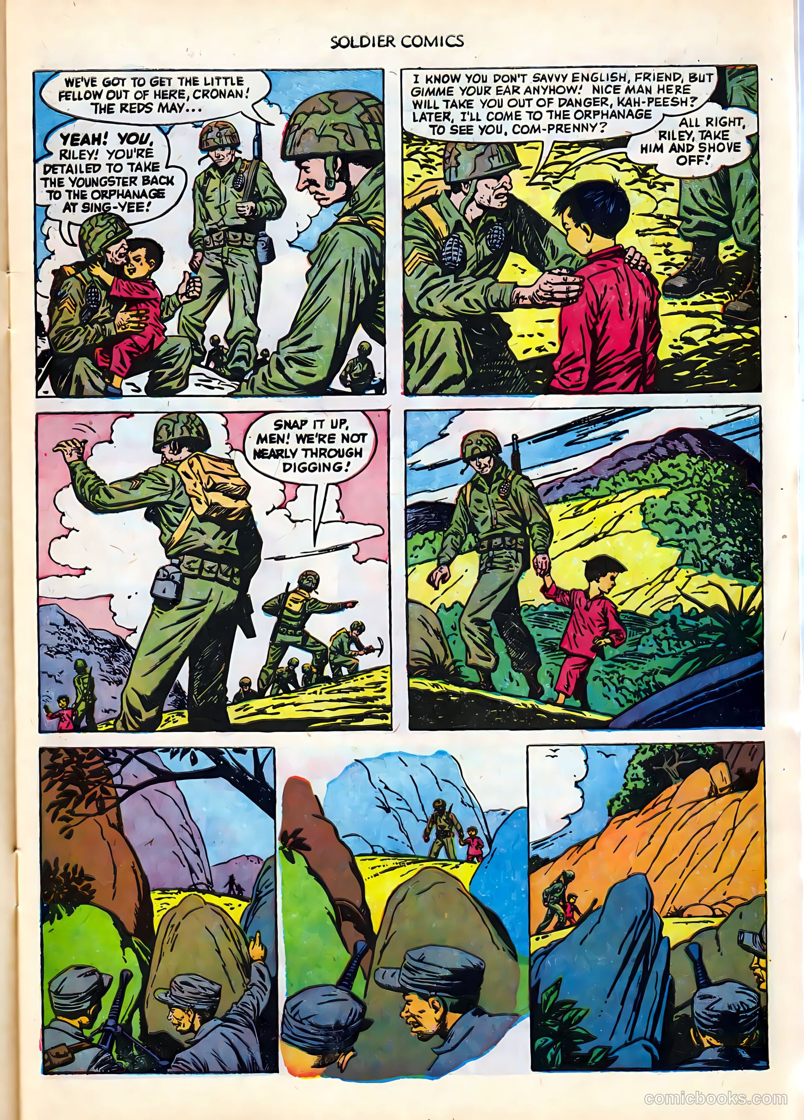Soldier Comics #8 (1953) — page 7 of 36