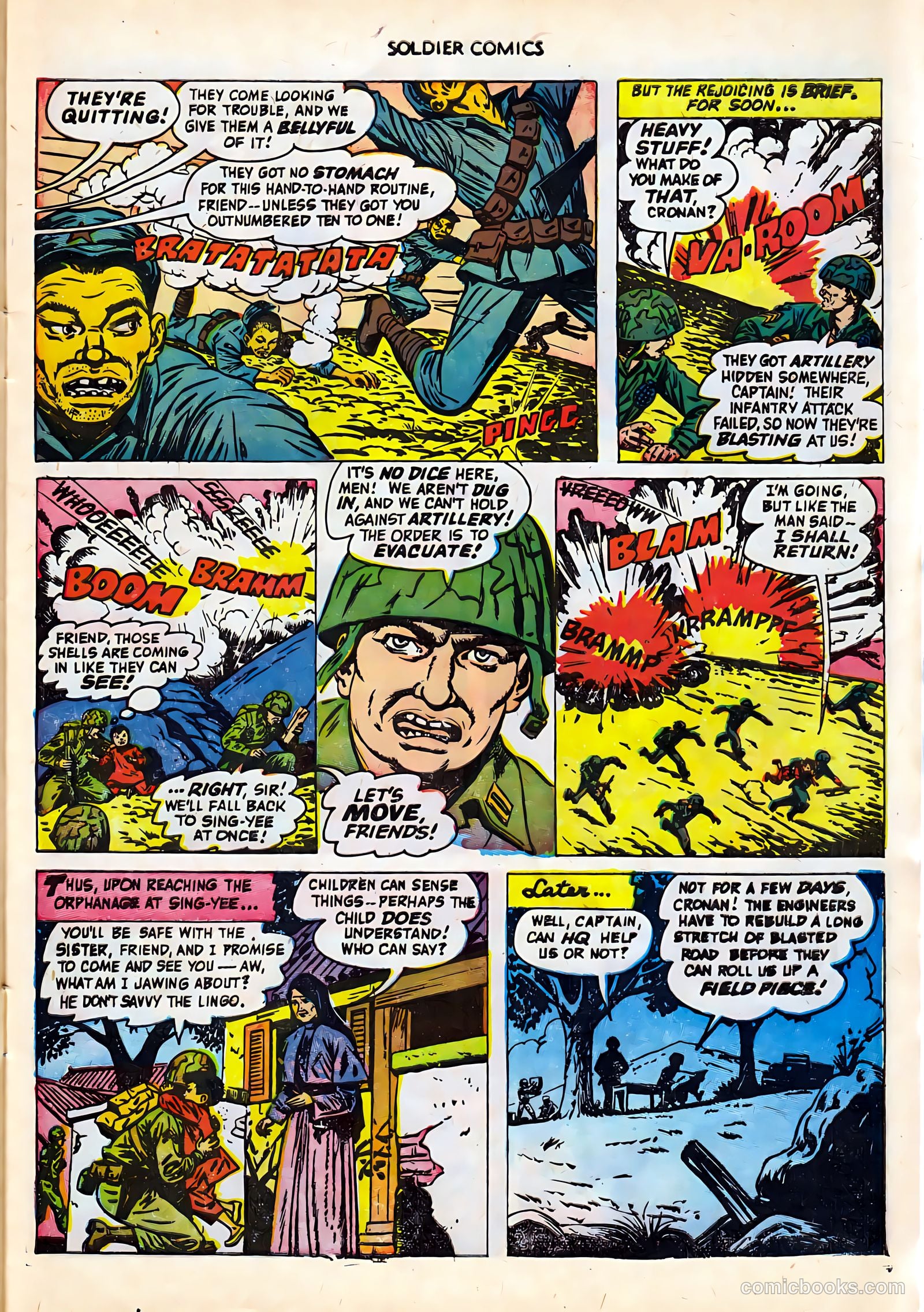Soldier Comics #8 (1953) — page 9 of 36