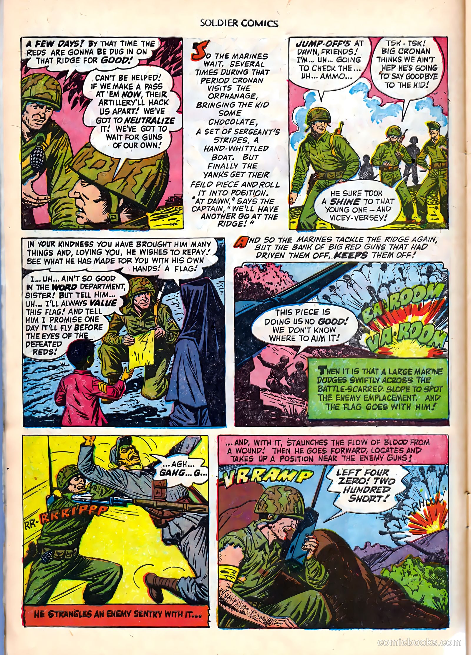 Soldier Comics #8 (1953) — page 10 of 36