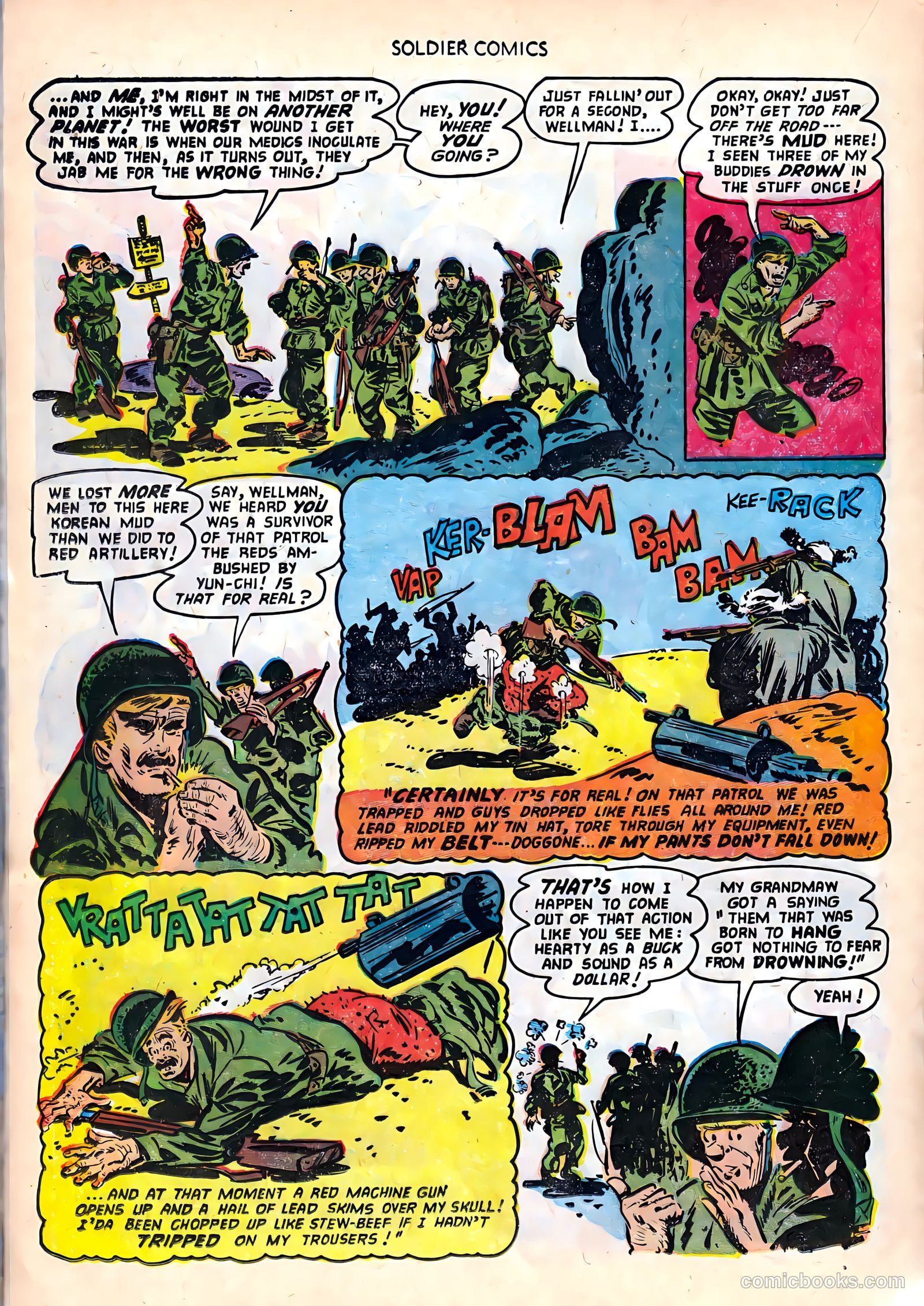 Soldier Comics #8 (1953) — page 20 of 36