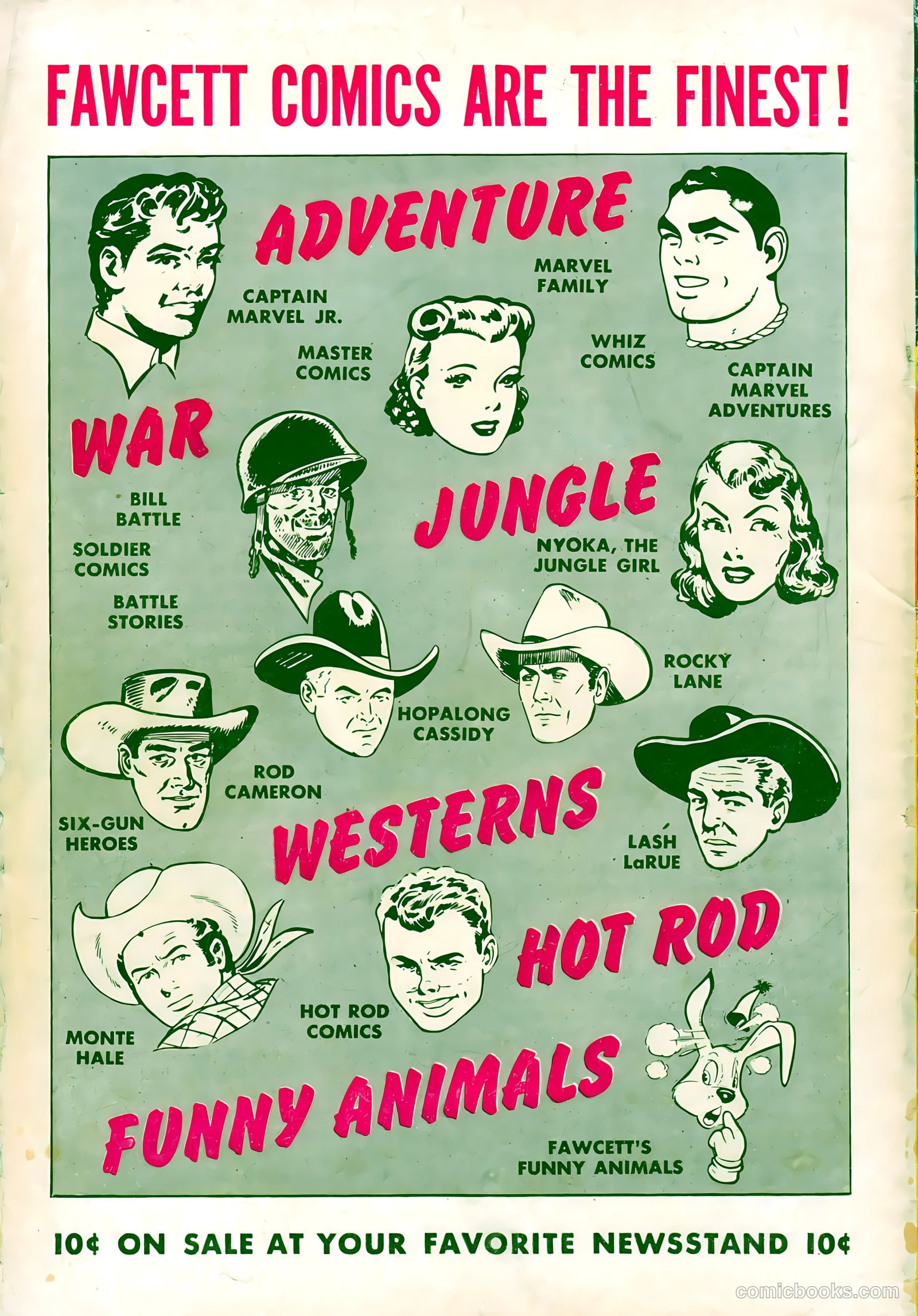 Soldier Comics #8 (1953) — page 36 of 36