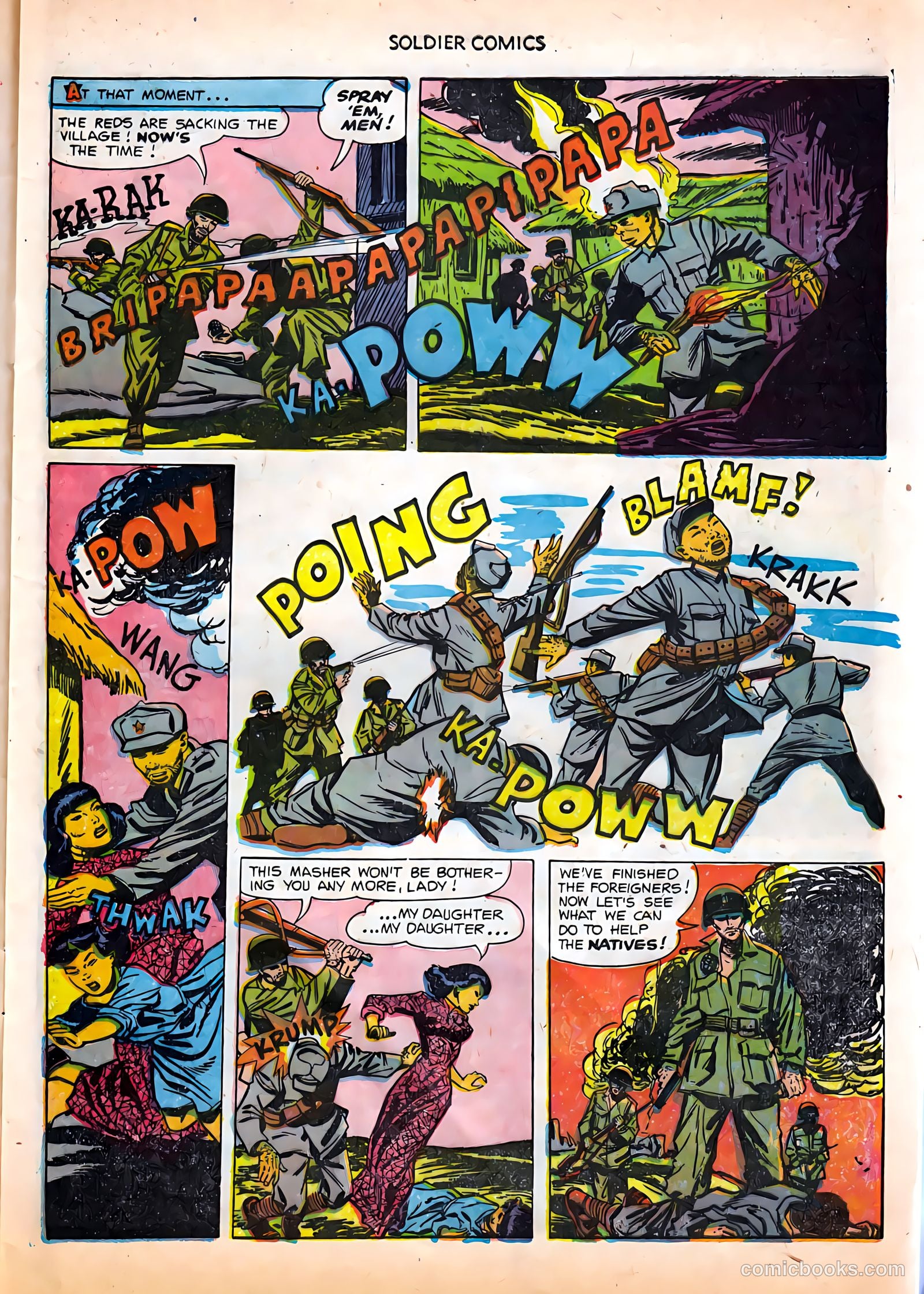 Soldier Comics #9 (1953) — page 9 of 37