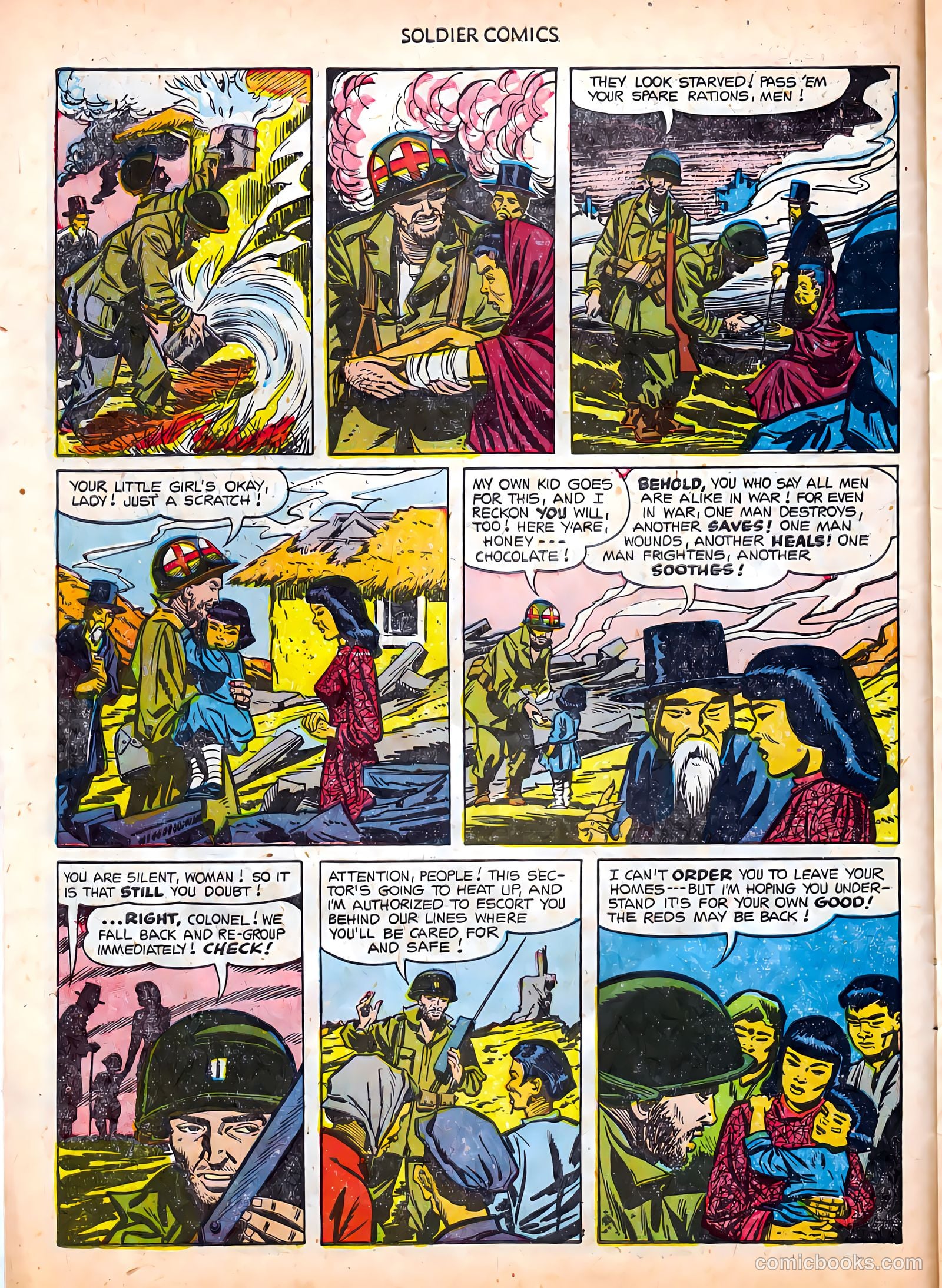 Soldier Comics #9 (1953) — page 10 of 37