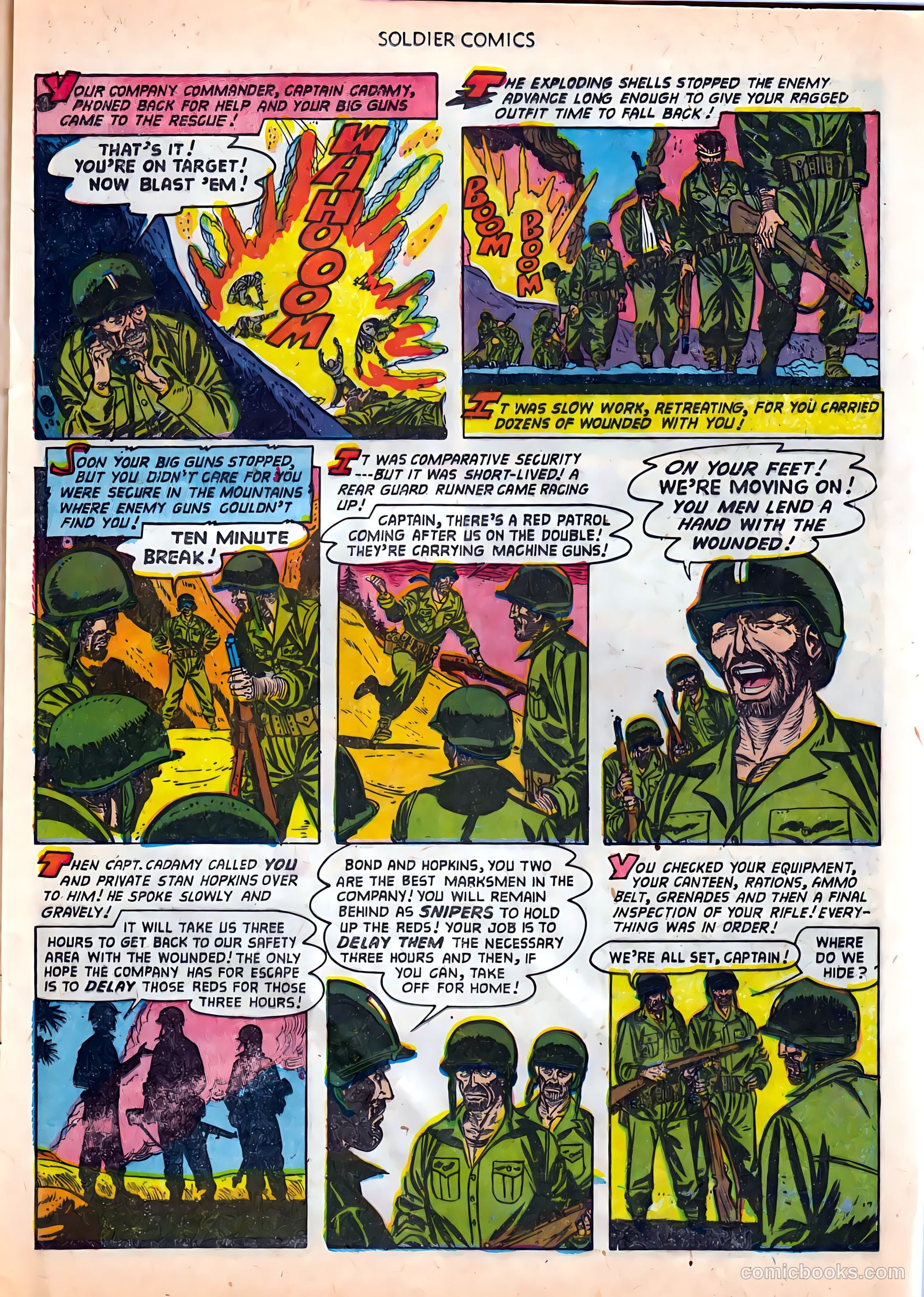 Soldier Comics #9 (1953) — page 13 of 37