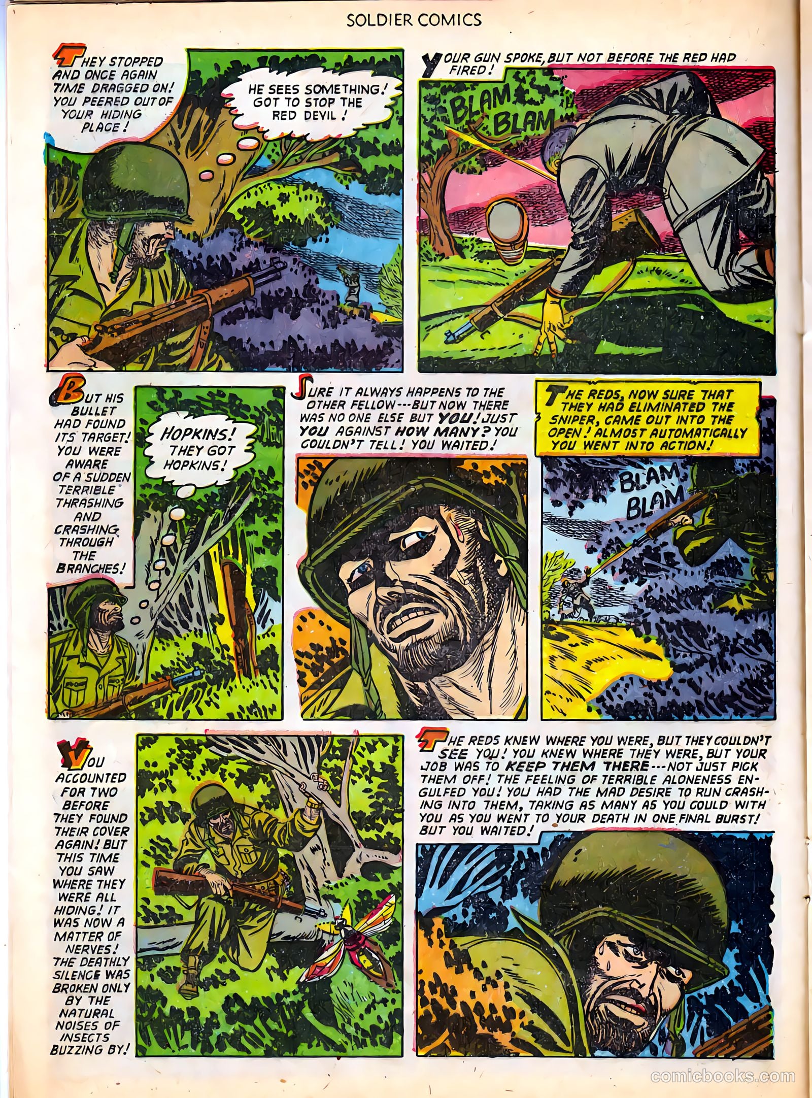 Soldier Comics #9 (1953) — page 16 of 37