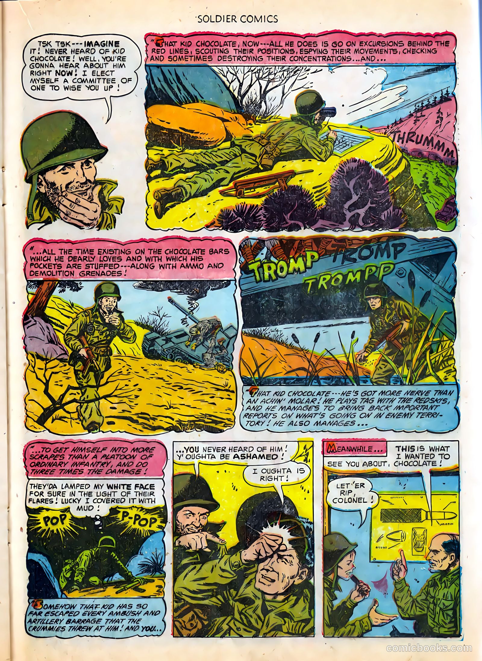 Soldier Comics #9 (1953) — page 21 of 37