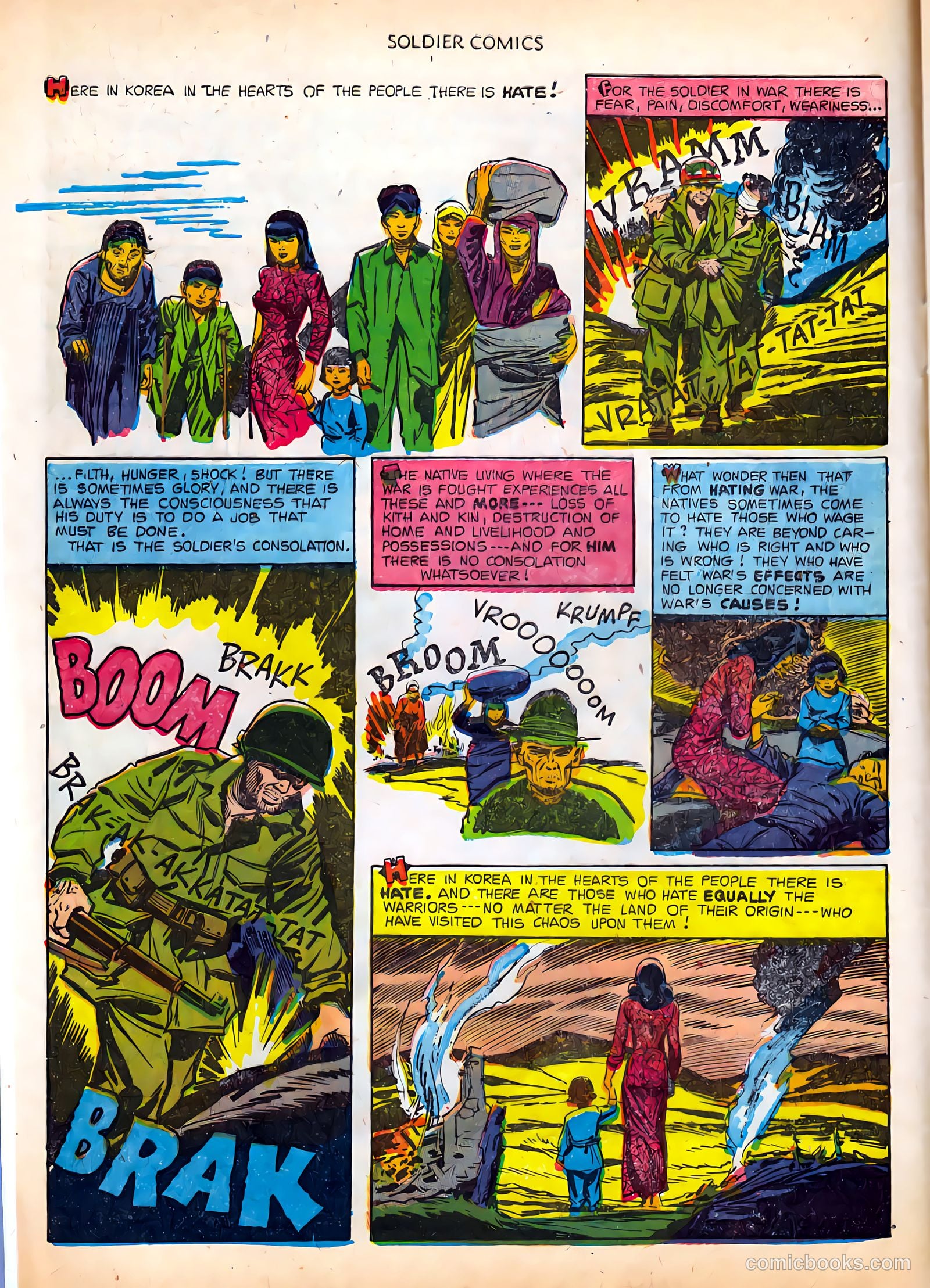 Soldier Comics #9 (1953) — page 4 of 36