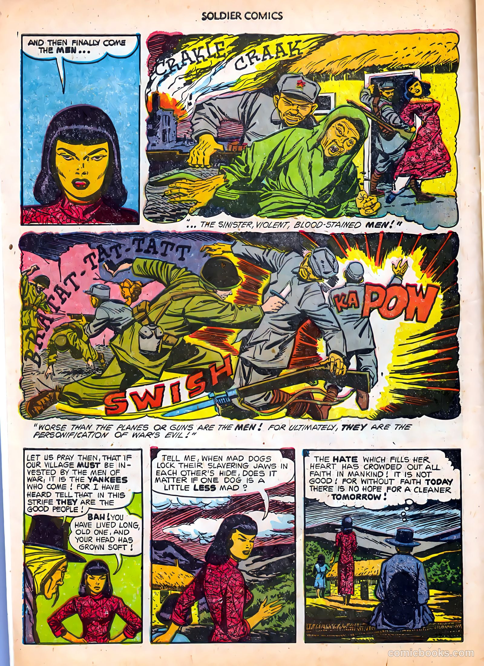 Soldier Comics #9 (1953) — page 6 of 36