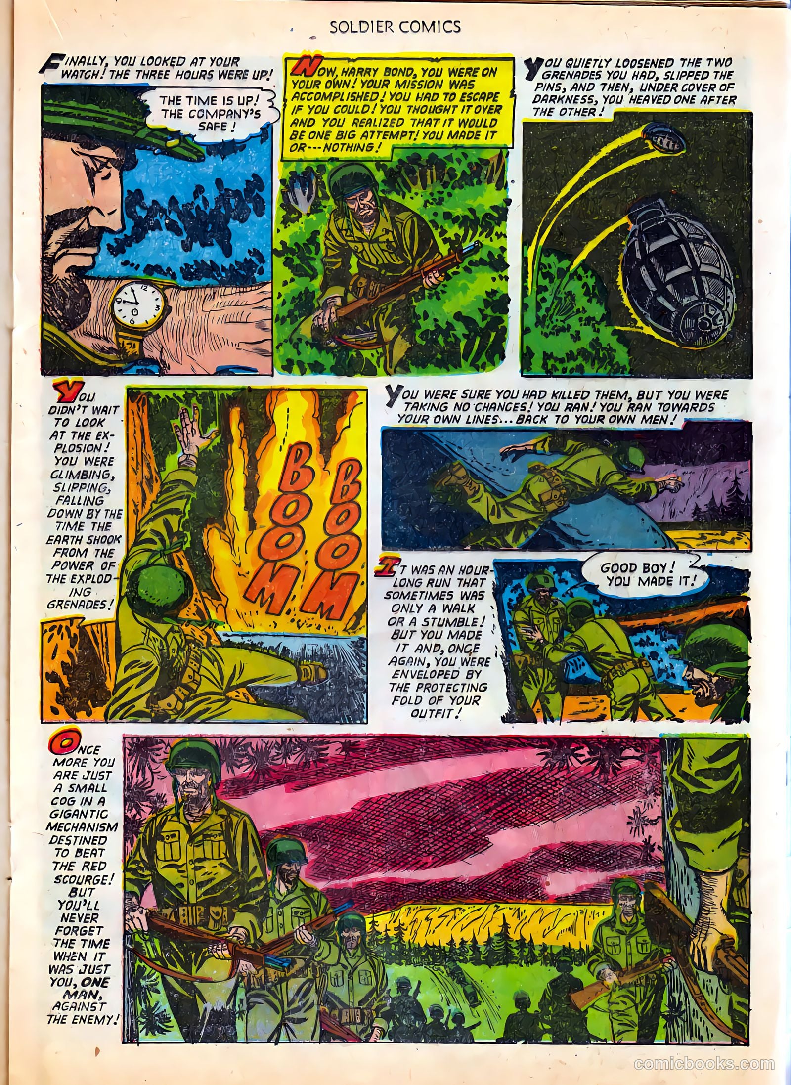 Soldier Comics #9 (1953) — page 17 of 36