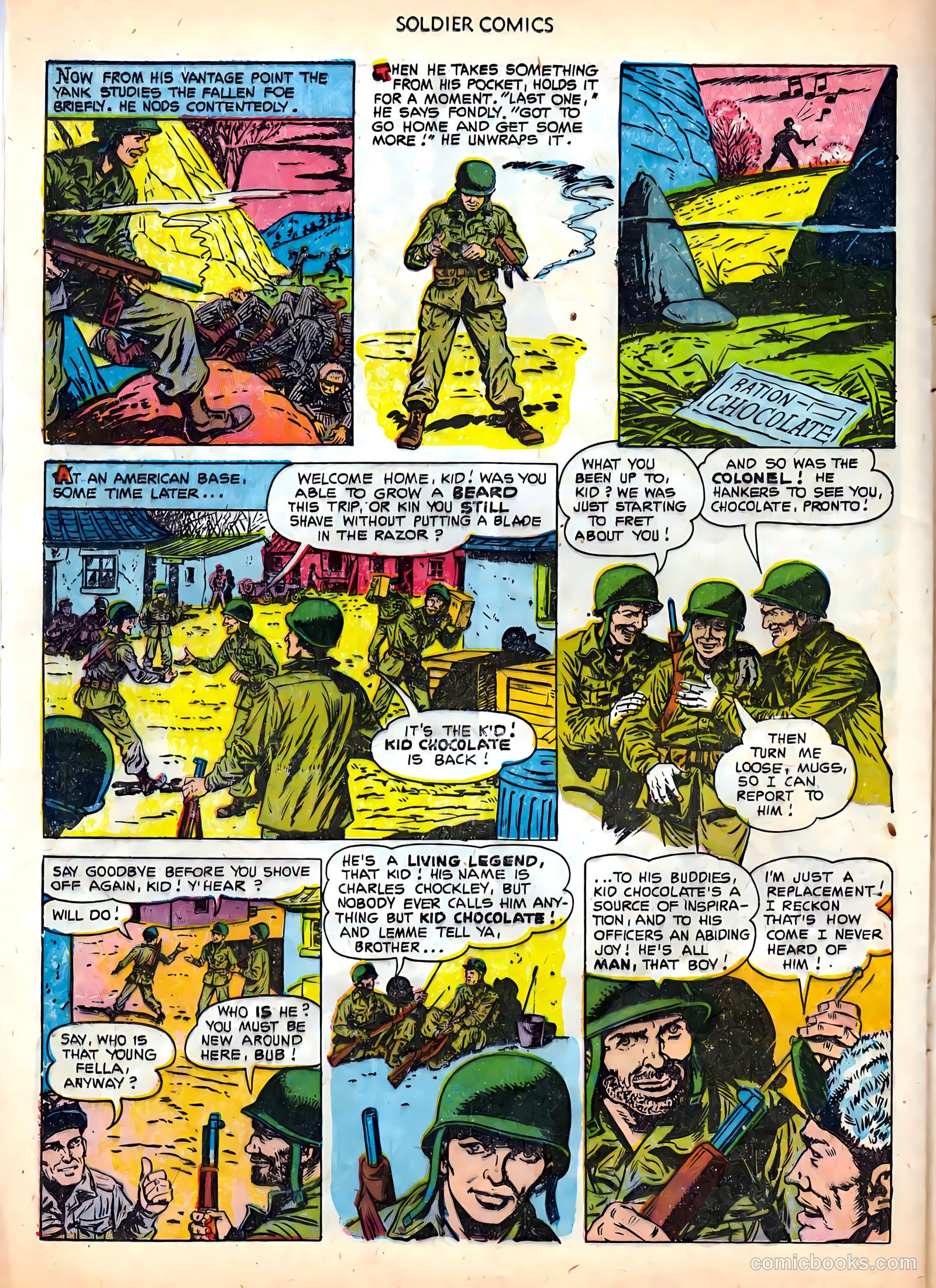 Soldier Comics #9 (1953) — page 20 of 36